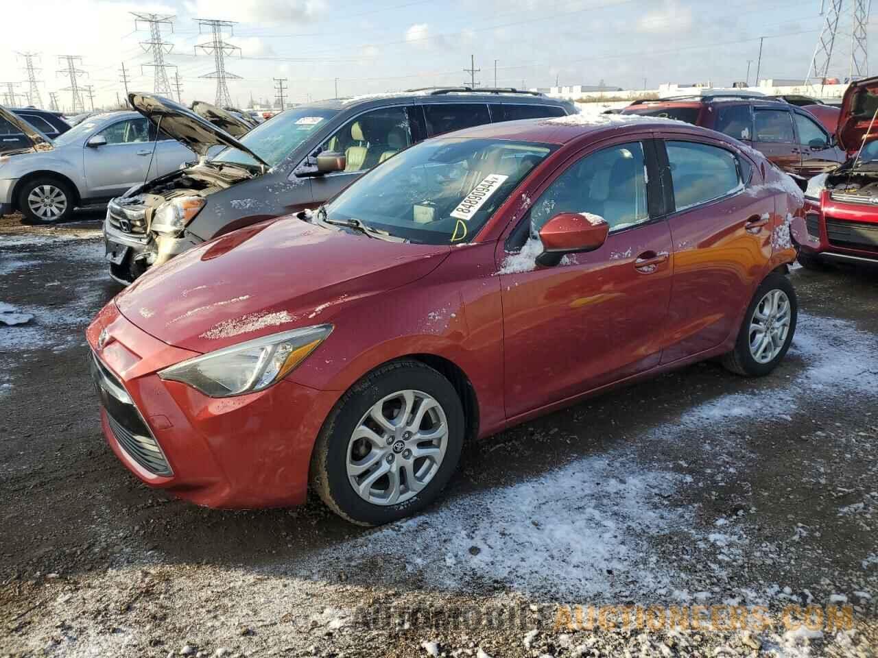 3MYDLBYV6JY302907 TOYOTA YARIS 2018