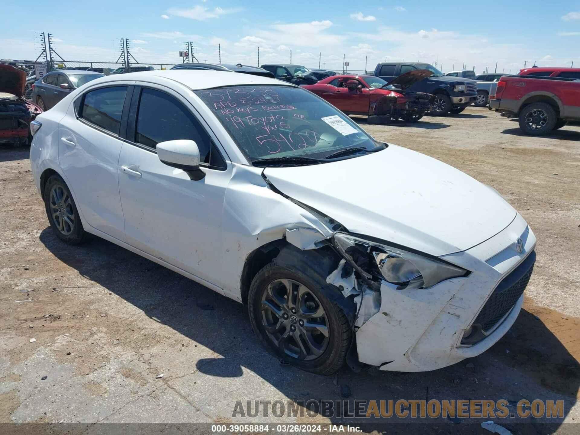 3MYDLBYV6KY525420 TOYOTA YARIS 2019