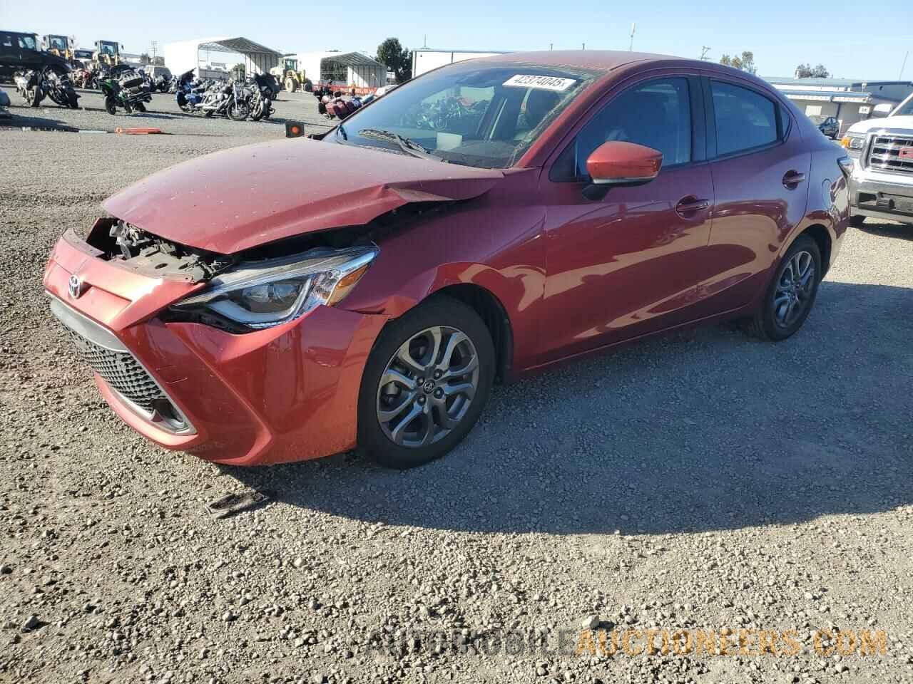 3MYDLBYVXKY511939 TOYOTA YARIS 2019