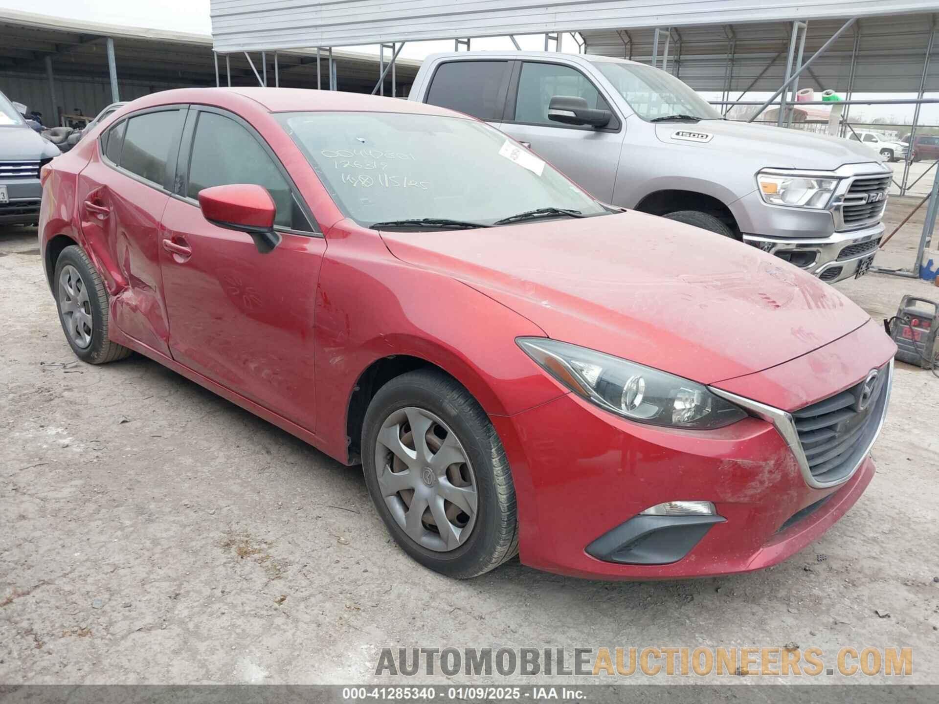 3MZBM1U77FM126319 MAZDA MAZDA3 2015