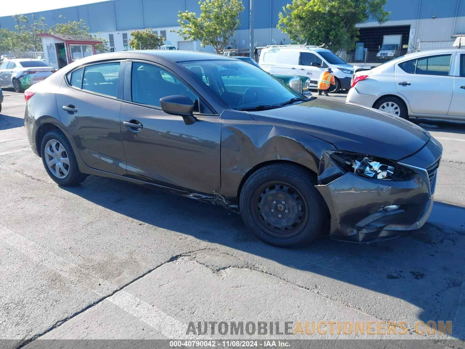 3MZBM1U79FM136284 MAZDA MAZDA3 2015