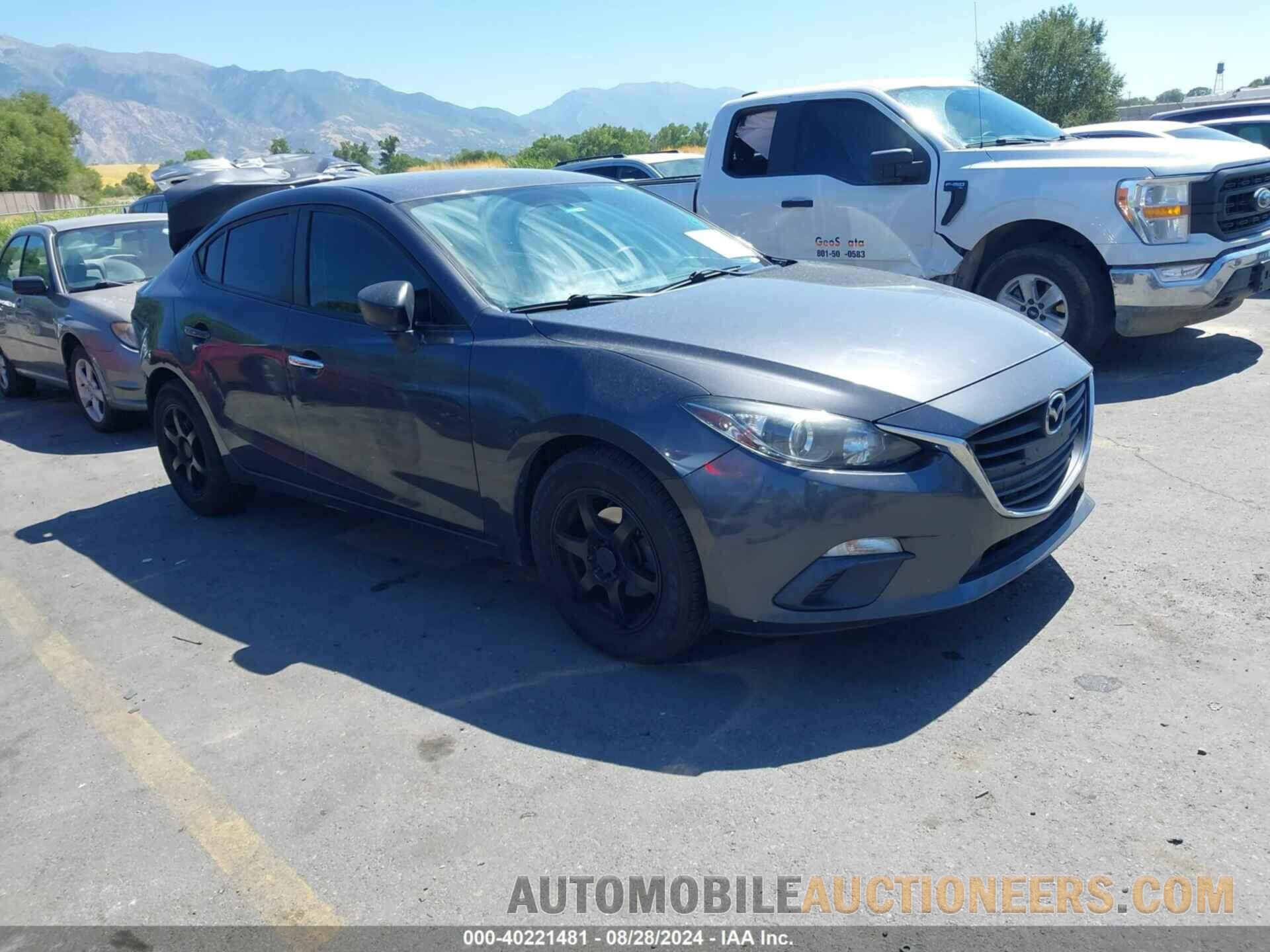 3MZBM1U7XFM229010 MAZDA MAZDA3 2015