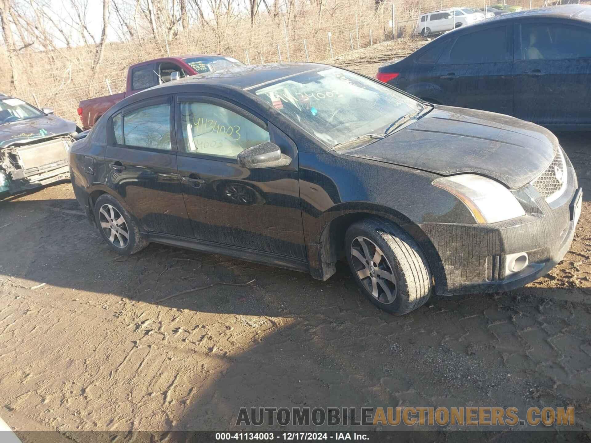 3N1AB6AP0CL605904 NISSAN SENTRA 2012