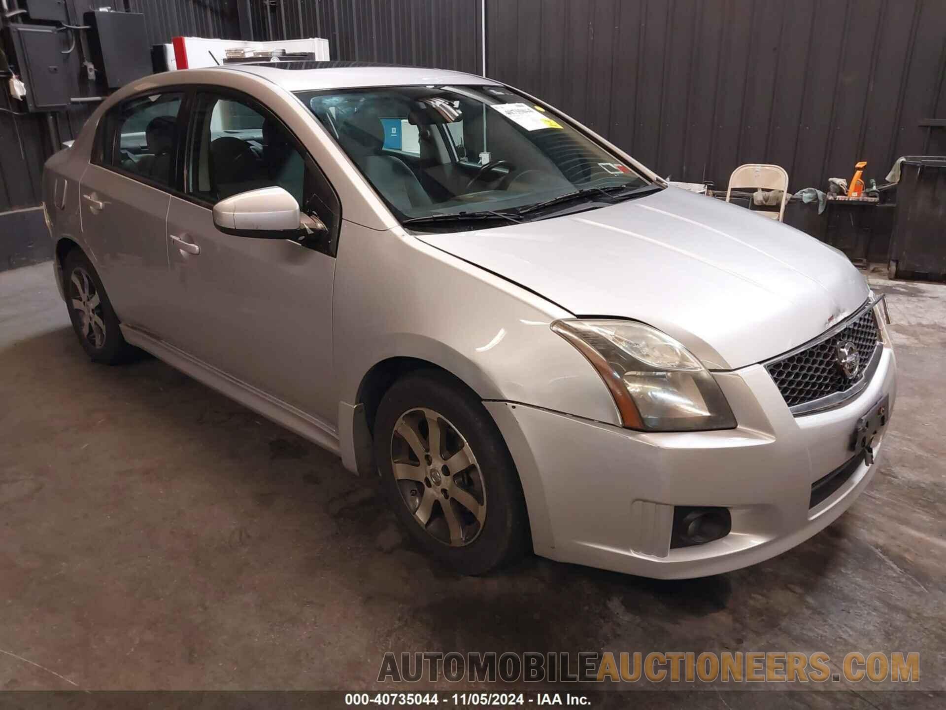 3N1AB6AP0CL663964 NISSAN SENTRA 2012