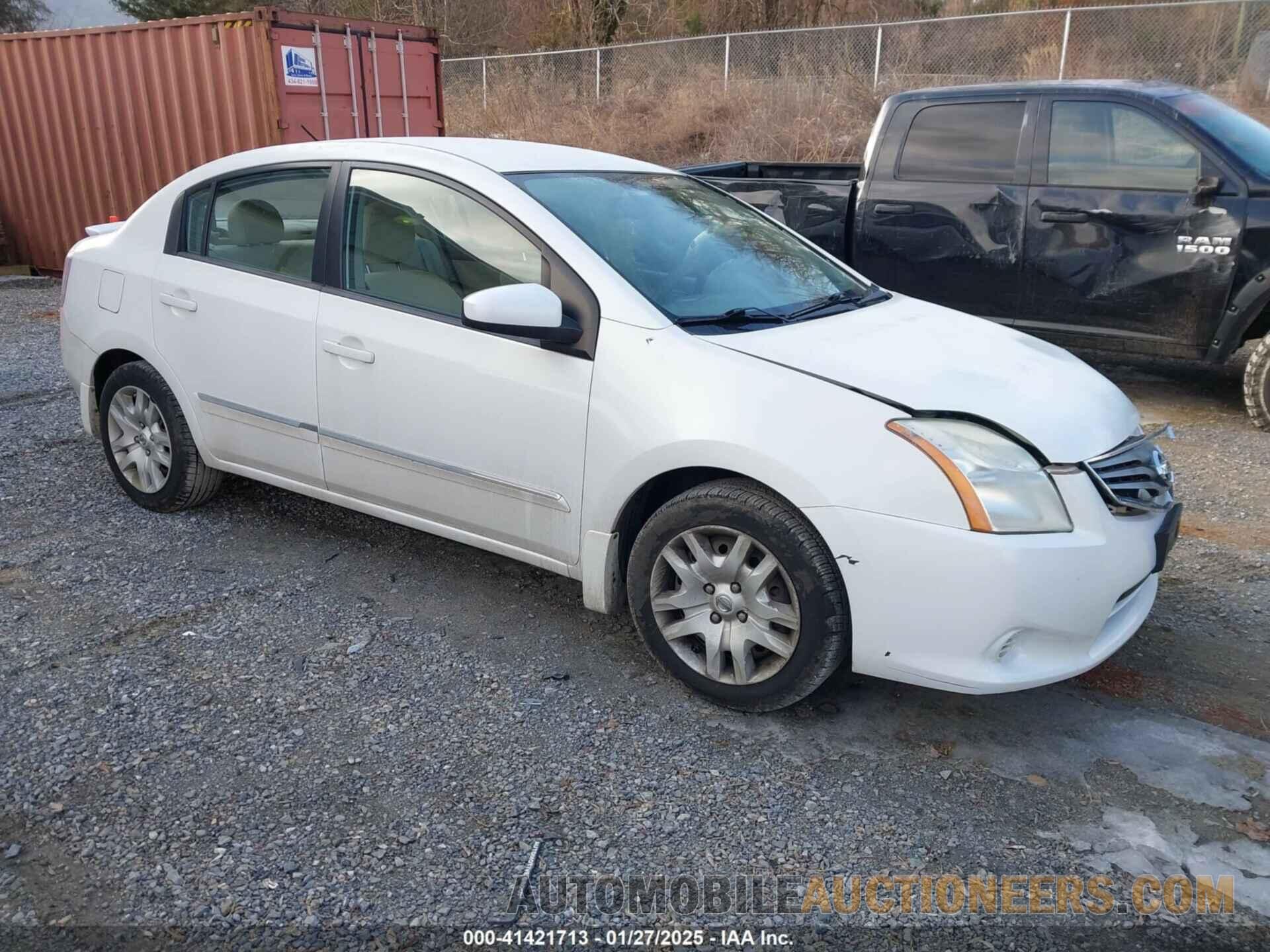 3N1AB6AP0CL762364 NISSAN SENTRA 2012