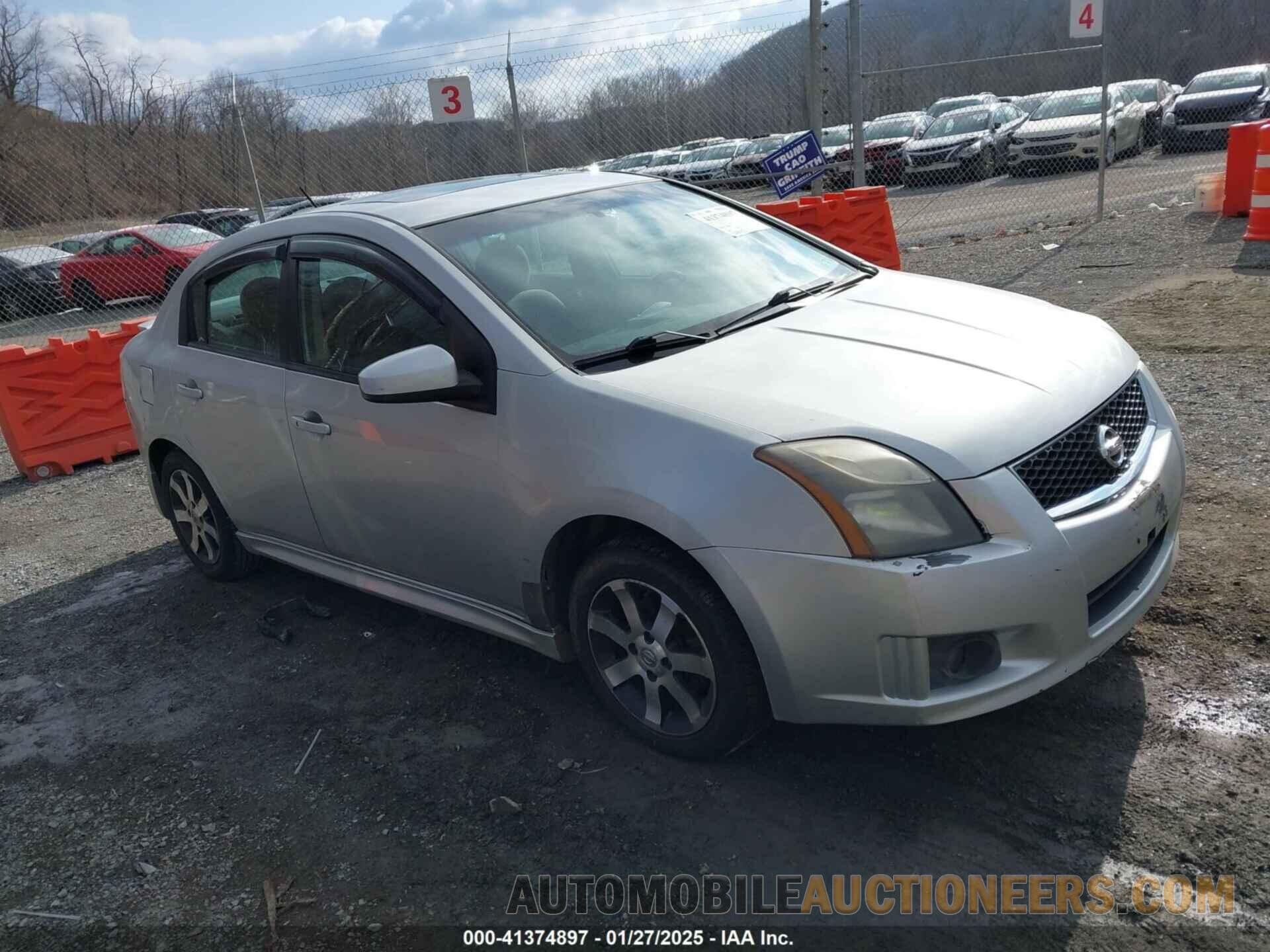 3N1AB6AP0CL765085 NISSAN SENTRA 2012