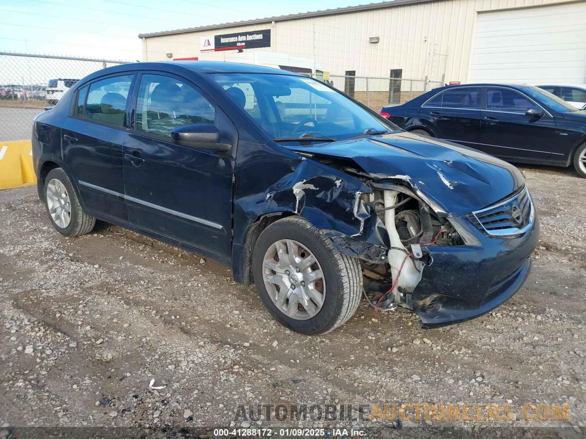 3N1AB6AP0CL783621 NISSAN SENTRA 2012