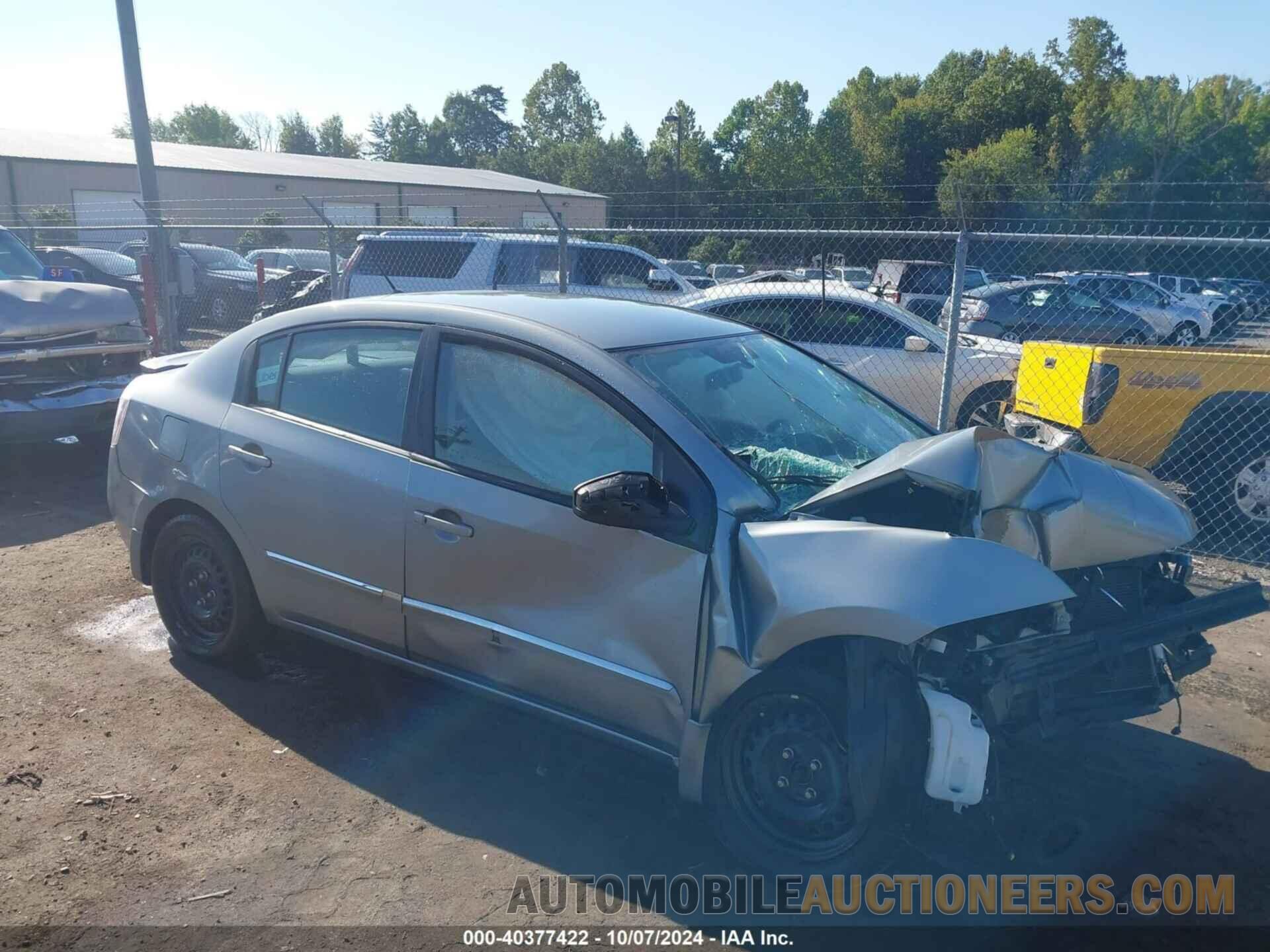 3N1AB6AP1CL612781 NISSAN SENTRA 2012