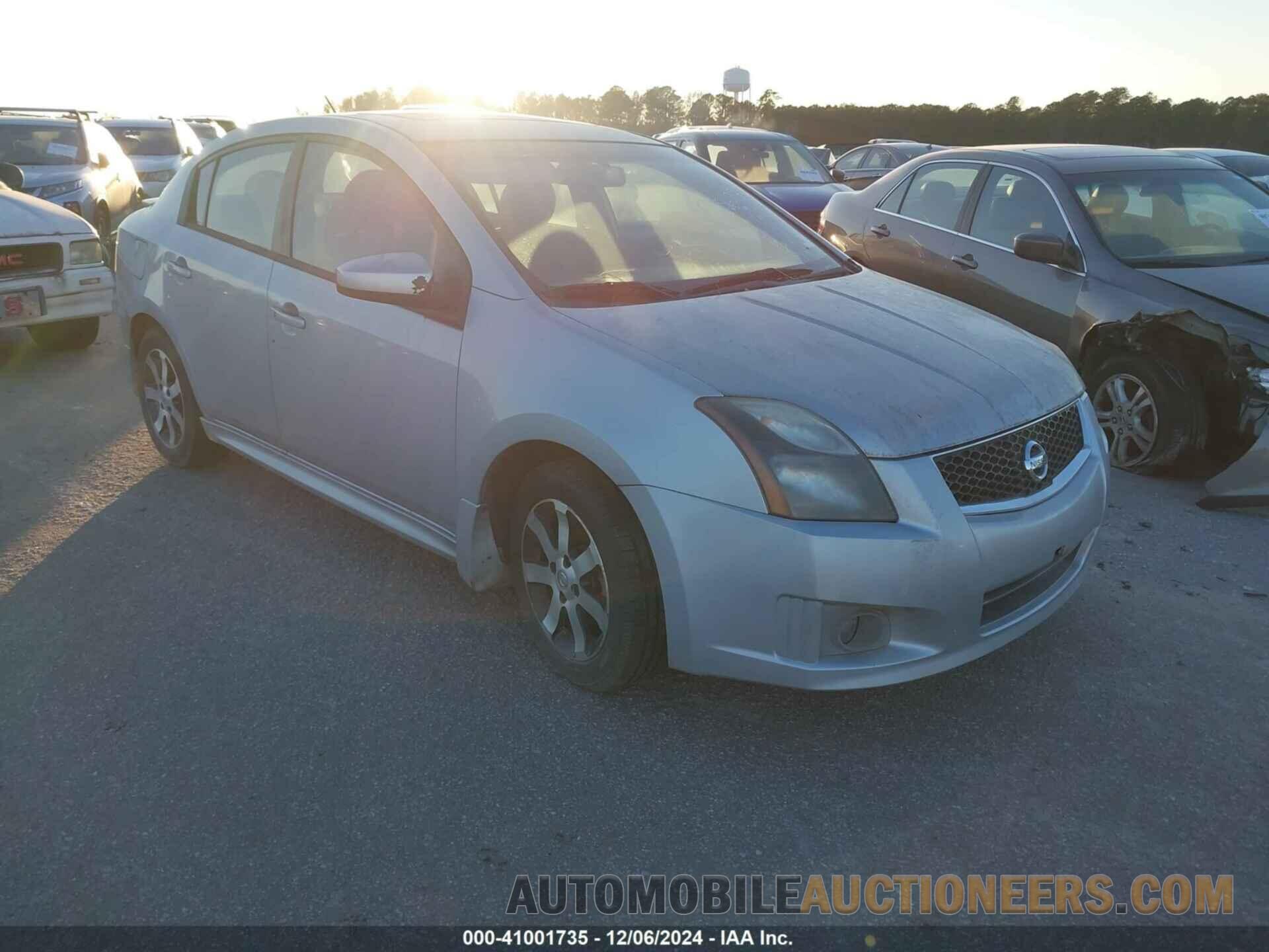 3N1AB6AP1CL683463 NISSAN SENTRA 2012