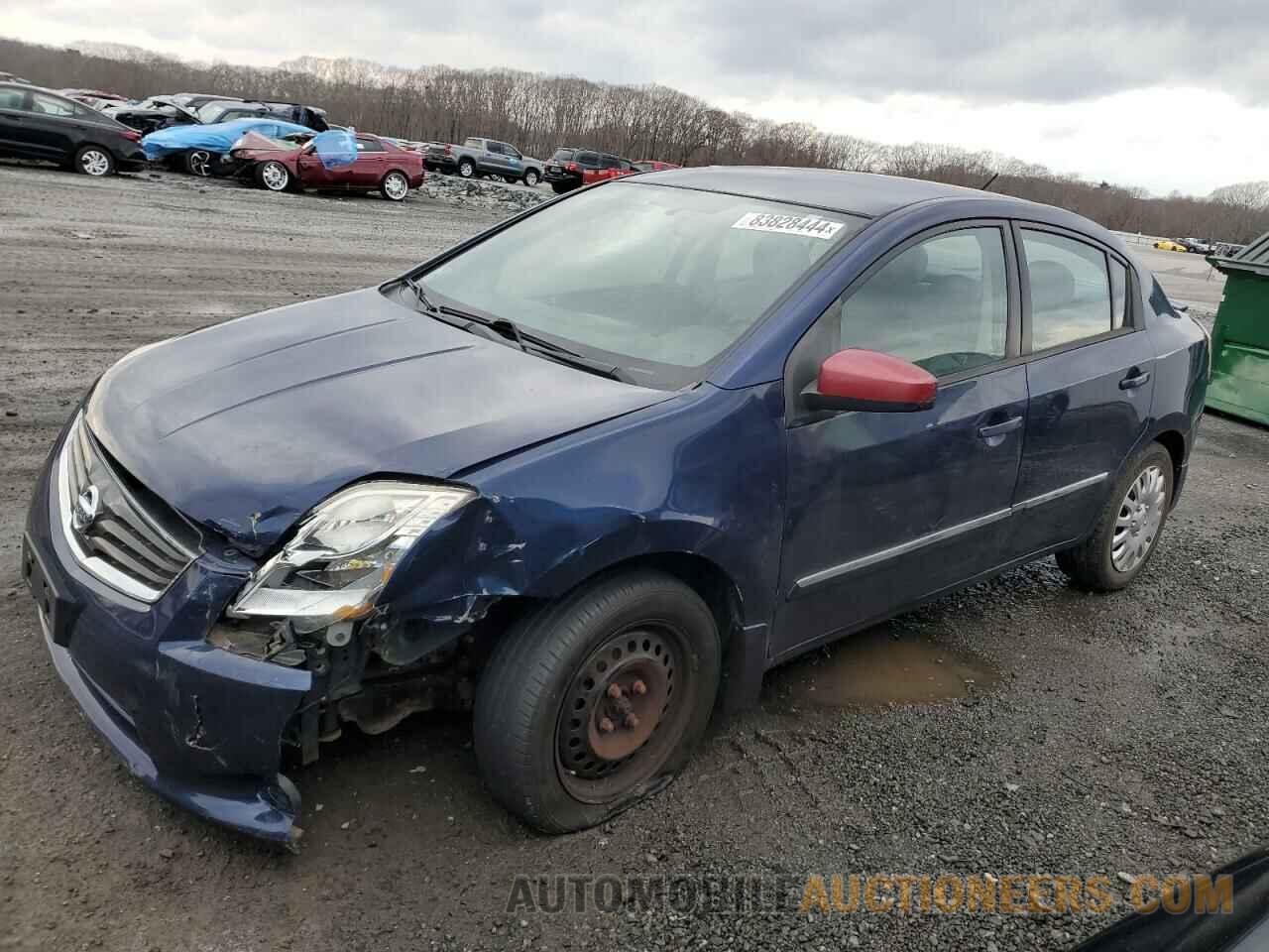 3N1AB6AP1CL734783 NISSAN SENTRA 2012