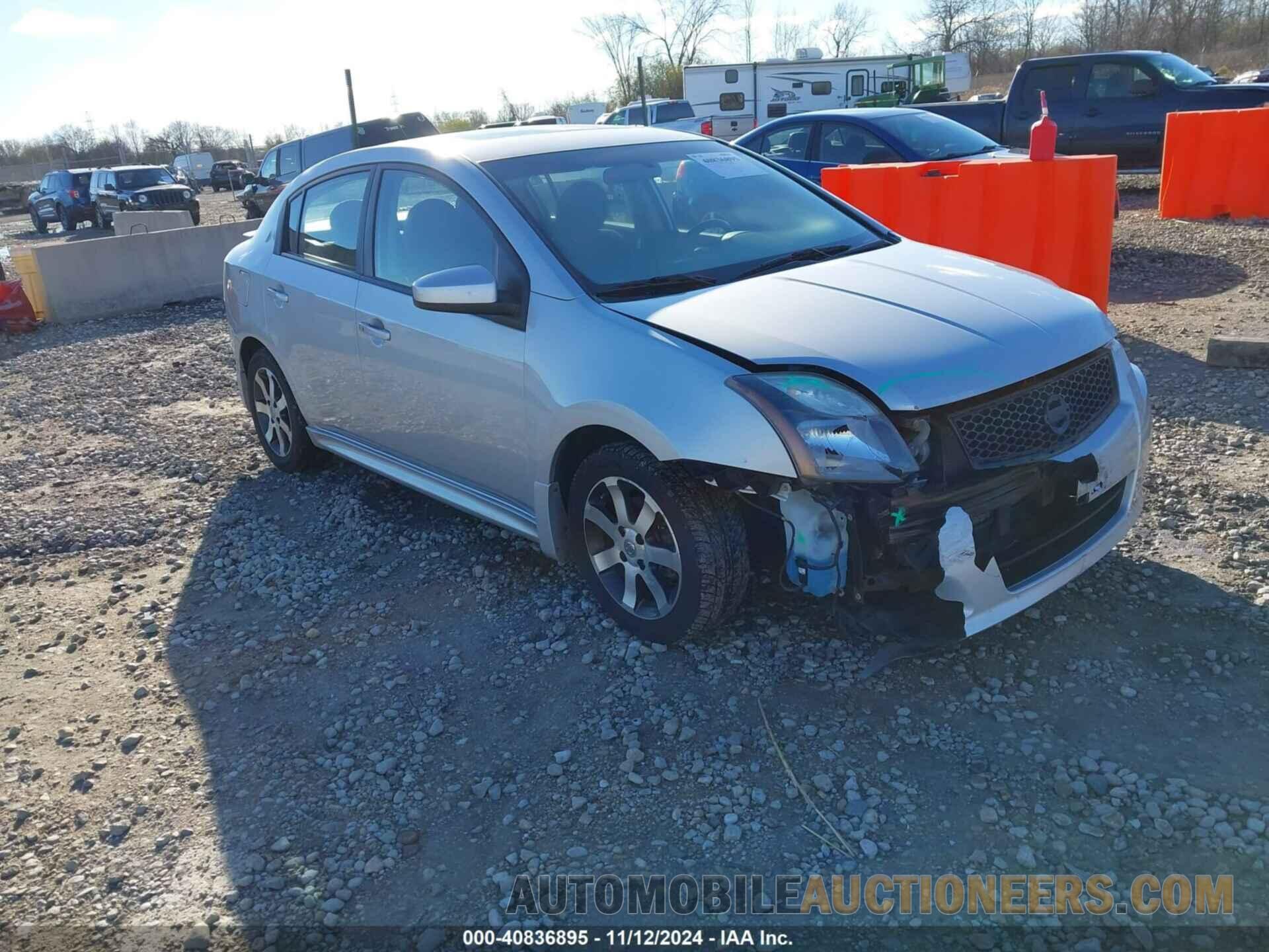 3N1AB6AP1CL735805 NISSAN SENTRA 2012