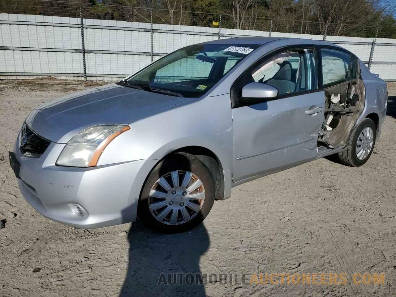 3N1AB6AP1CL766682 NISSAN SENTRA 2012