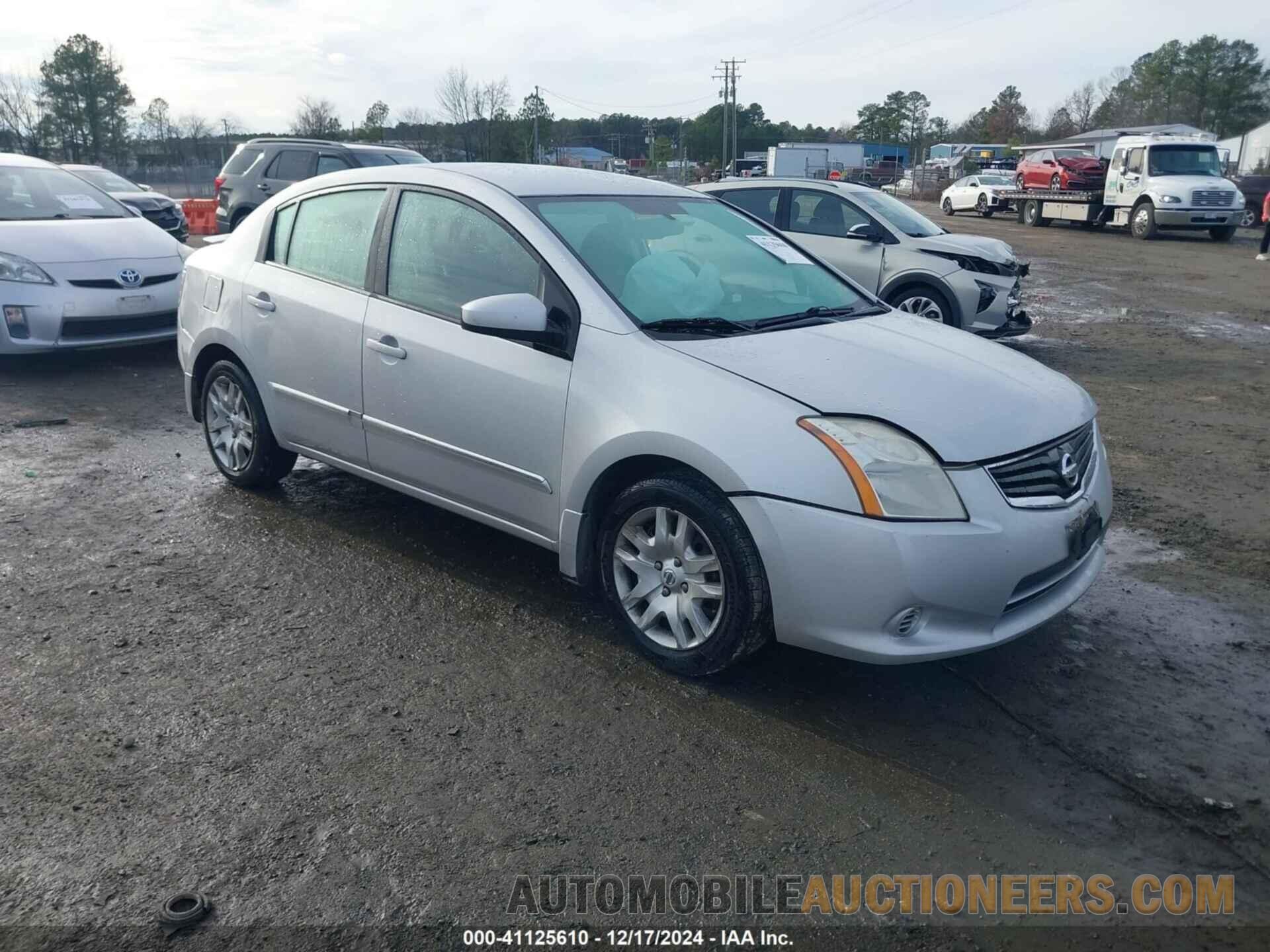 3N1AB6AP1CL768870 NISSAN SENTRA 2012