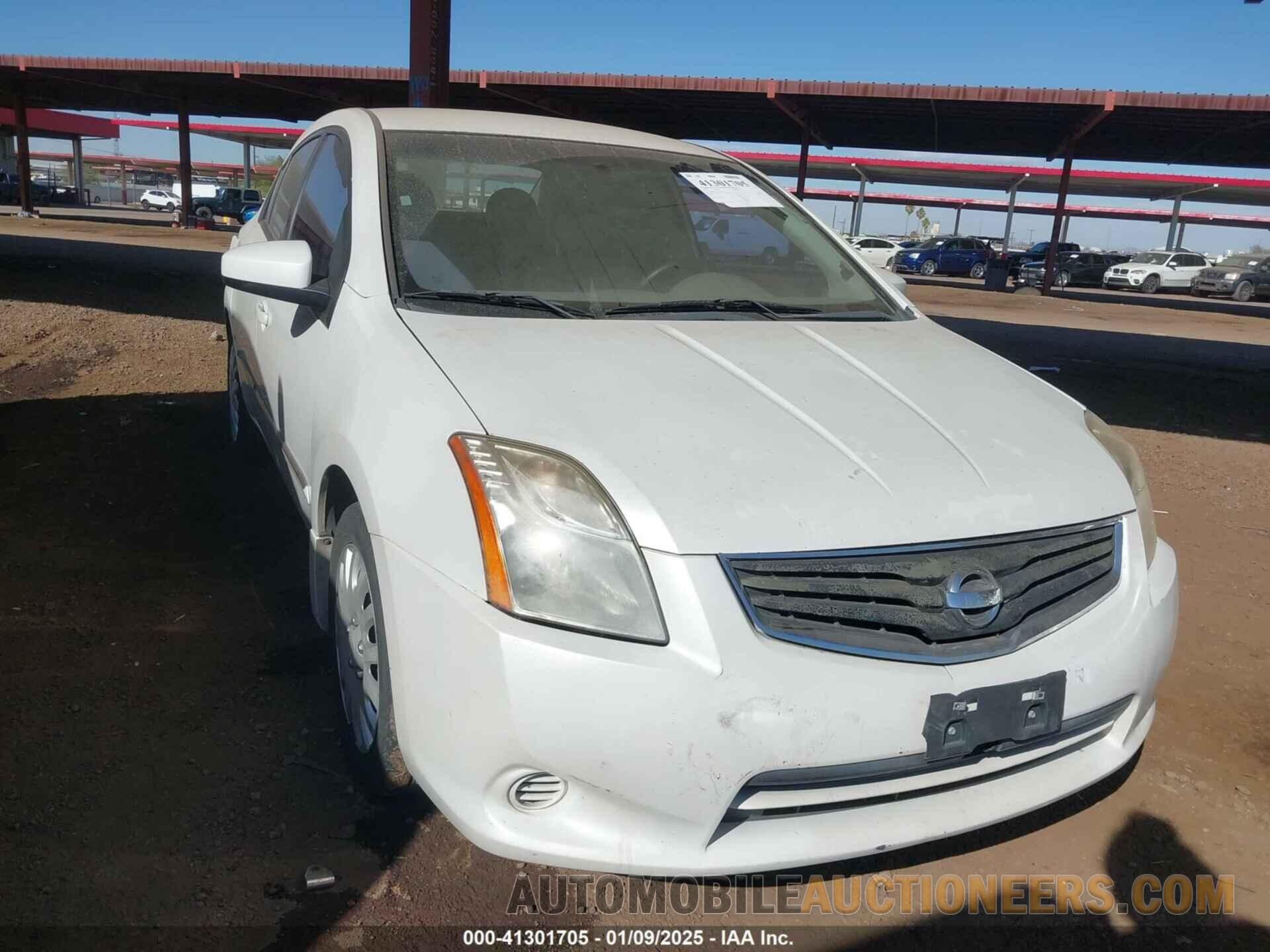 3N1AB6AP1CL781912 NISSAN SENTRA 2012