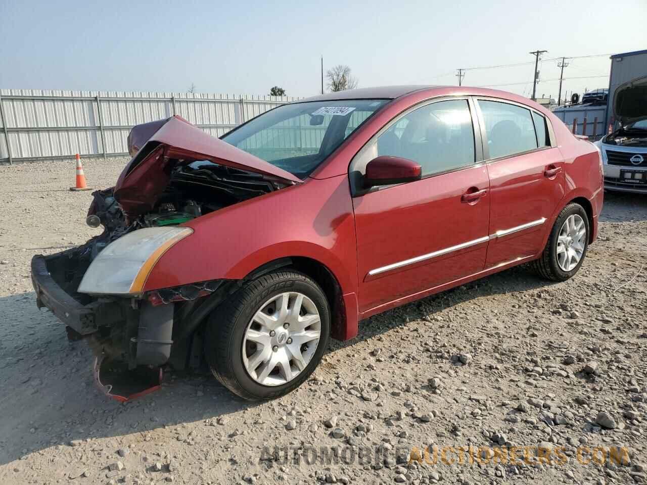 3N1AB6AP2CL683598 NISSAN SENTRA 2012