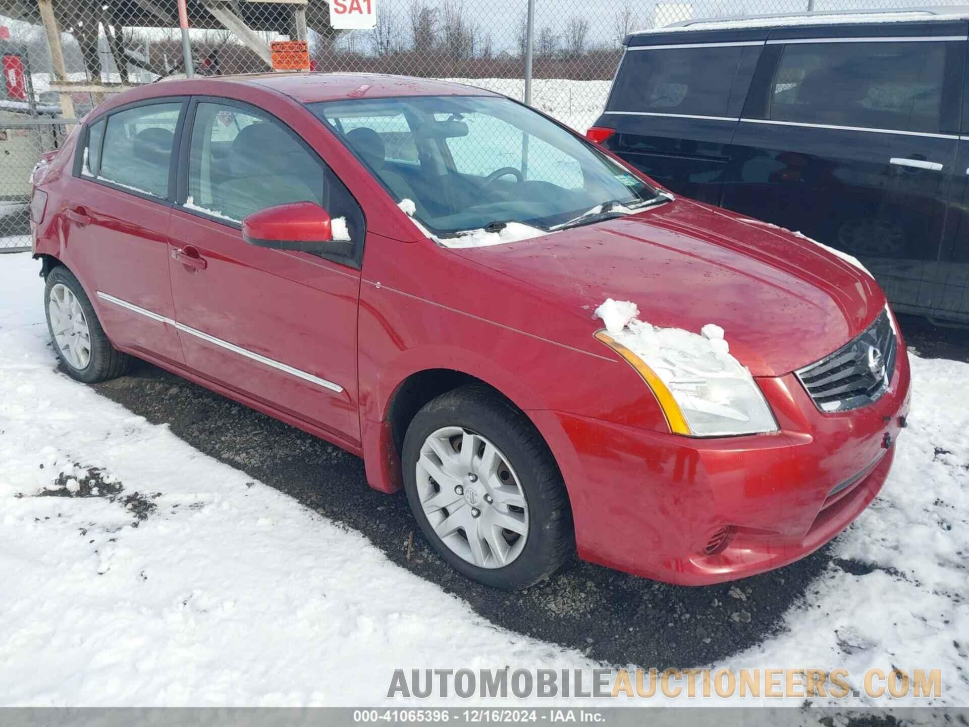 3N1AB6AP2CL770420 NISSAN SENTRA 2012