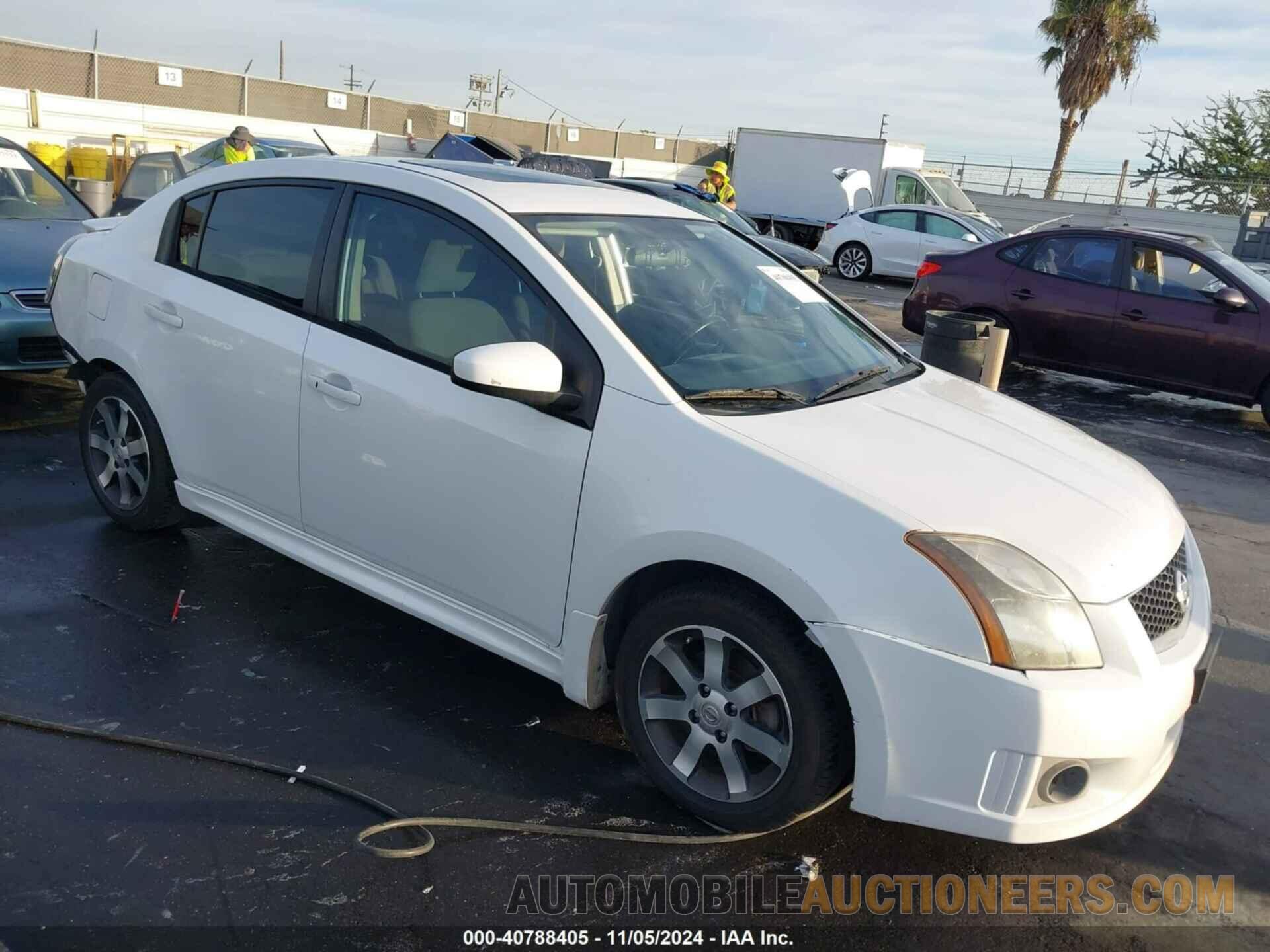 3N1AB6AP3CL605217 NISSAN SENTRA 2012