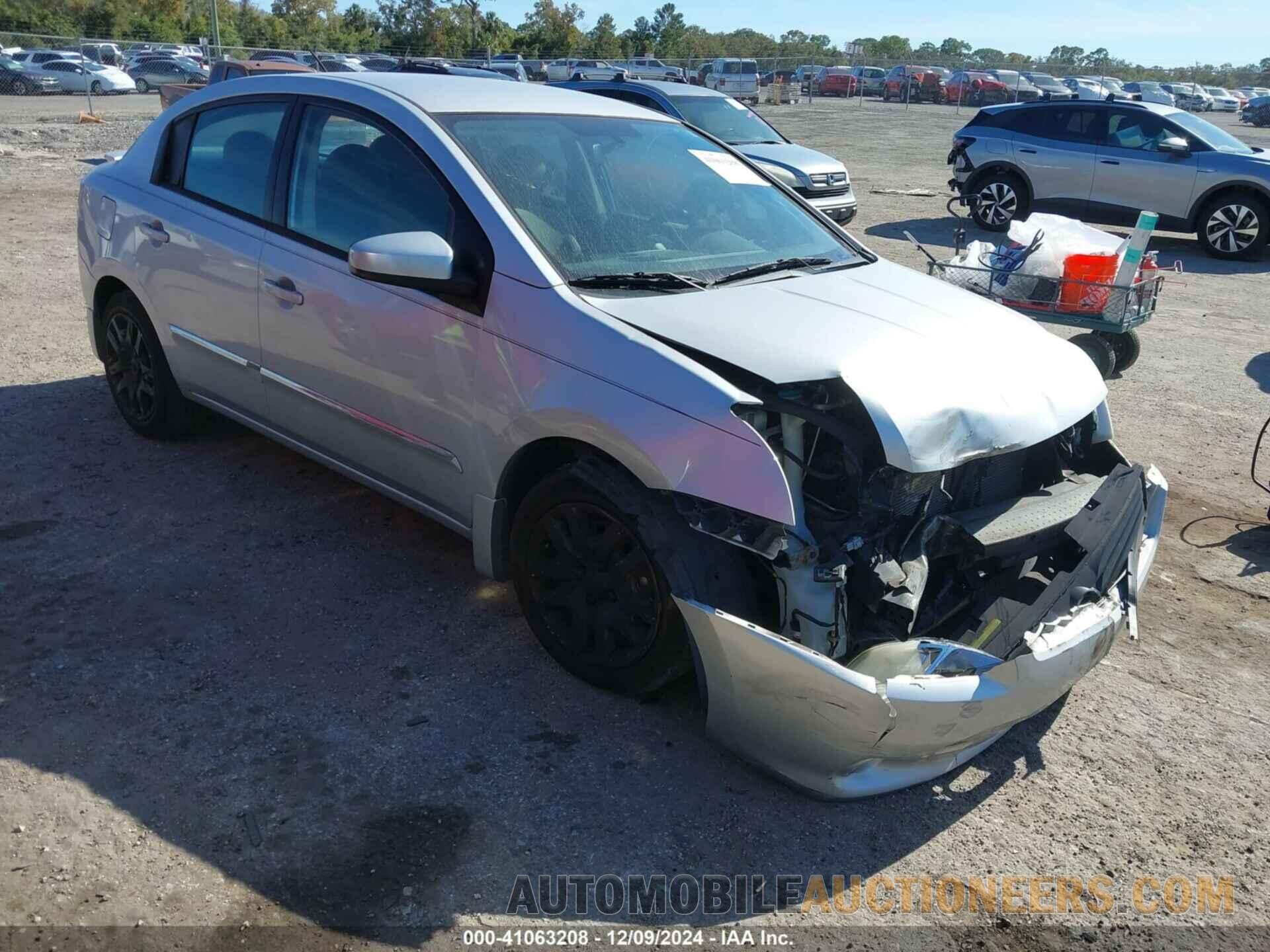 3N1AB6AP3CL615942 NISSAN SENTRA 2012