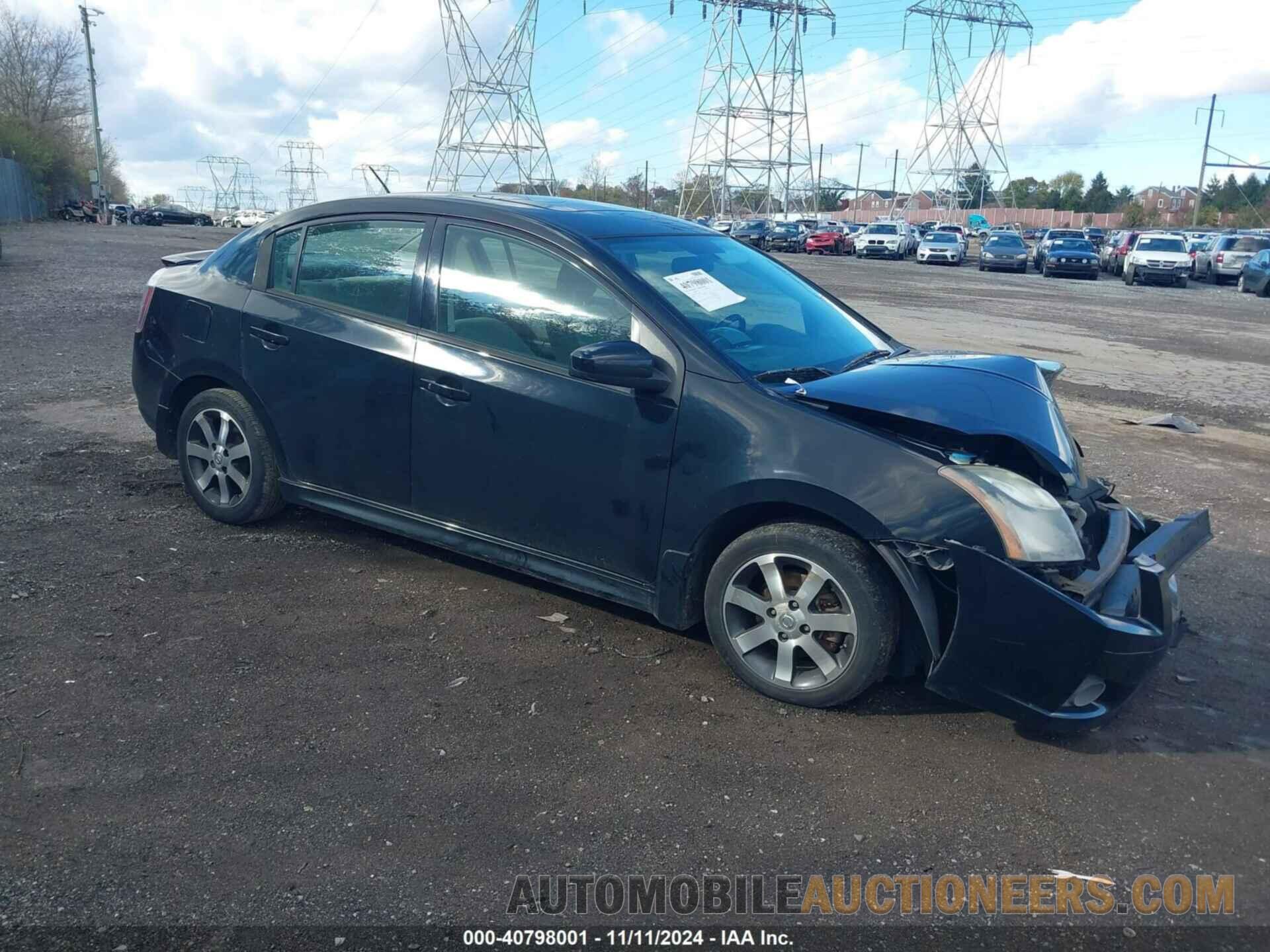 3N1AB6AP3CL616282 NISSAN SENTRA 2012