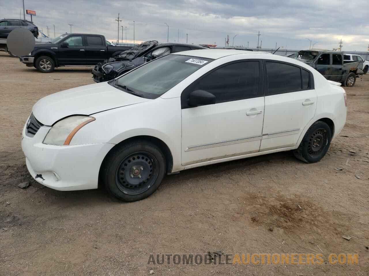 3N1AB6AP3CL618789 NISSAN SENTRA 2012