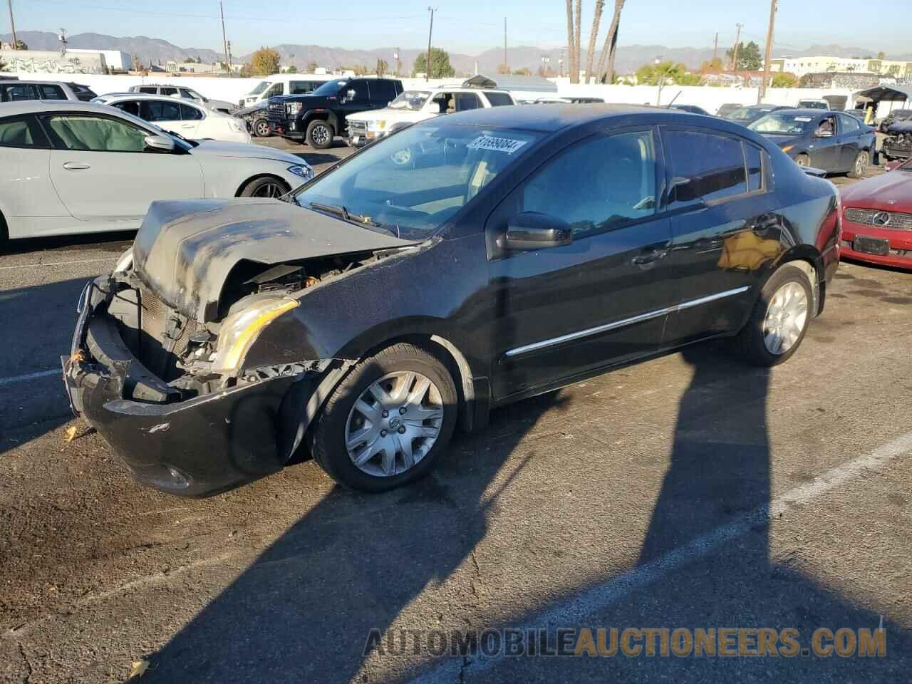 3N1AB6AP3CL657835 NISSAN SENTRA 2012