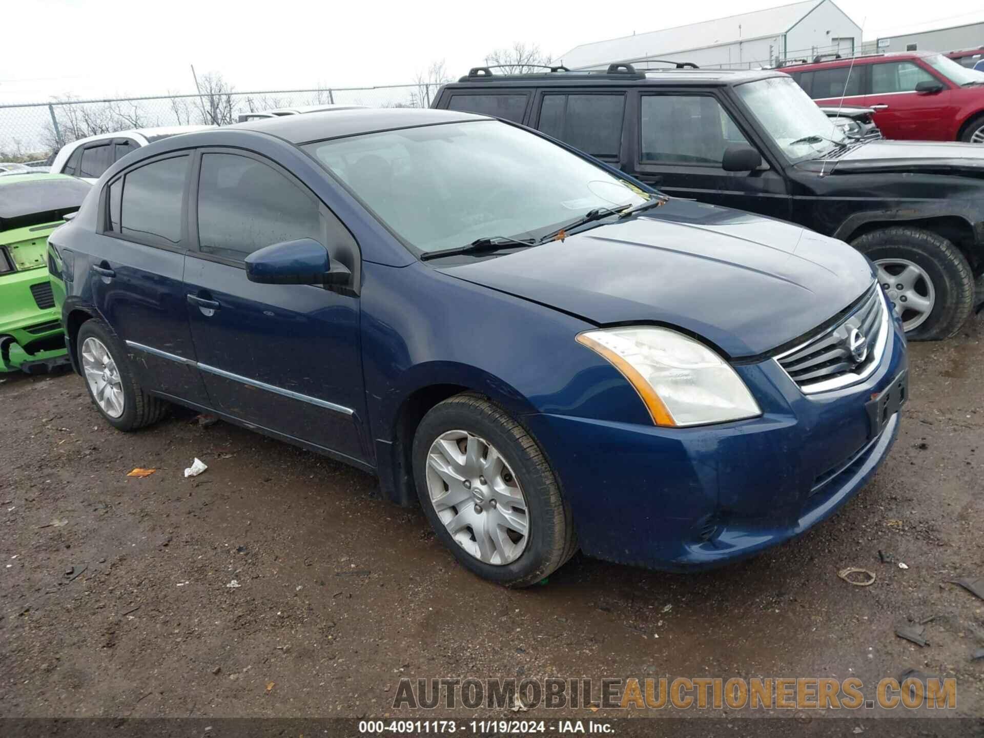 3N1AB6AP3CL668835 NISSAN SENTRA 2012