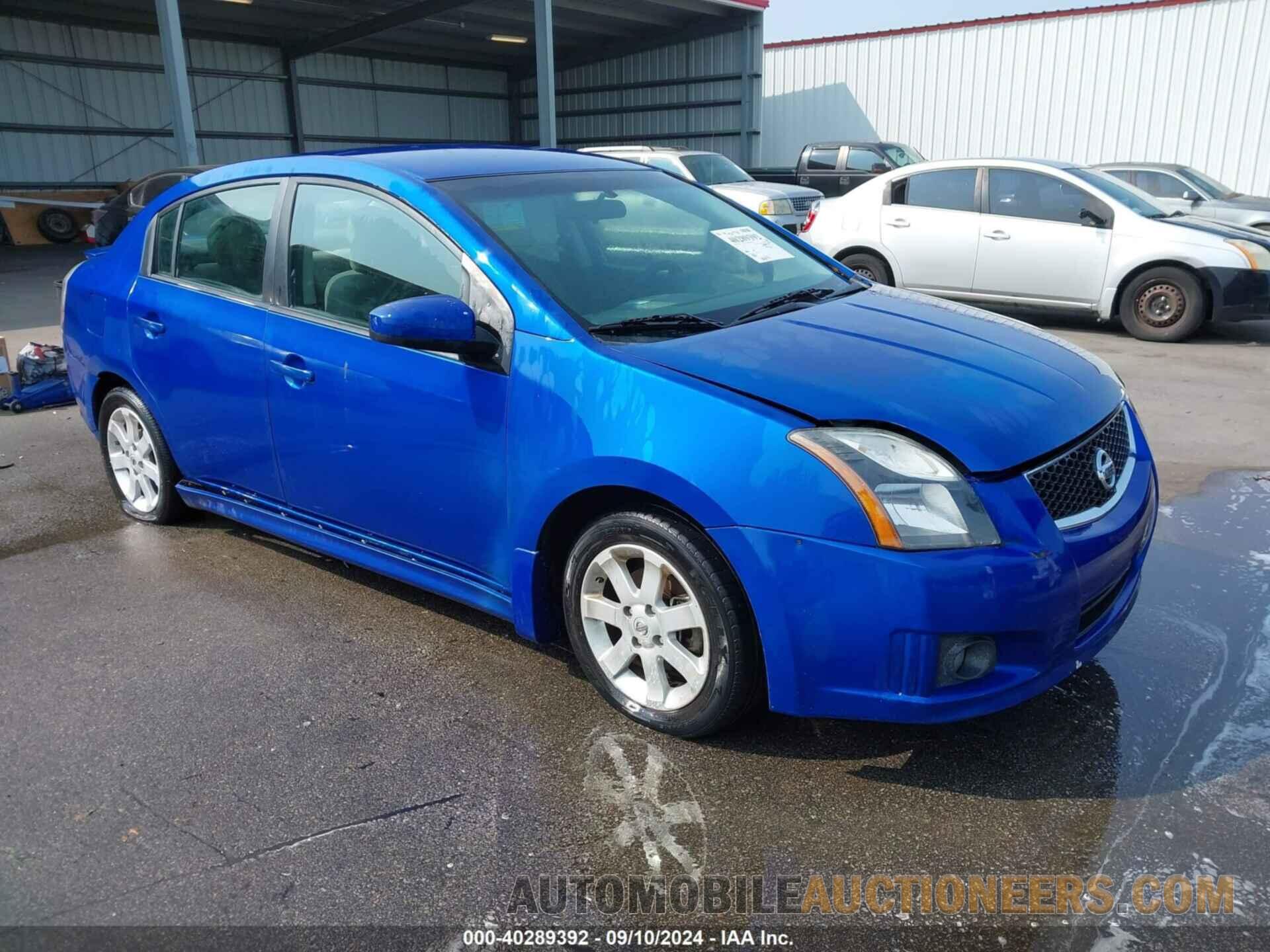 3N1AB6AP3CL692052 NISSAN SENTRA 2012