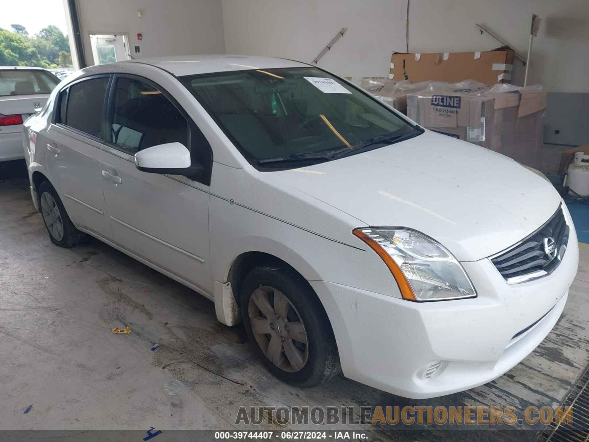 3N1AB6AP3CL759667 NISSAN SENTRA 2012