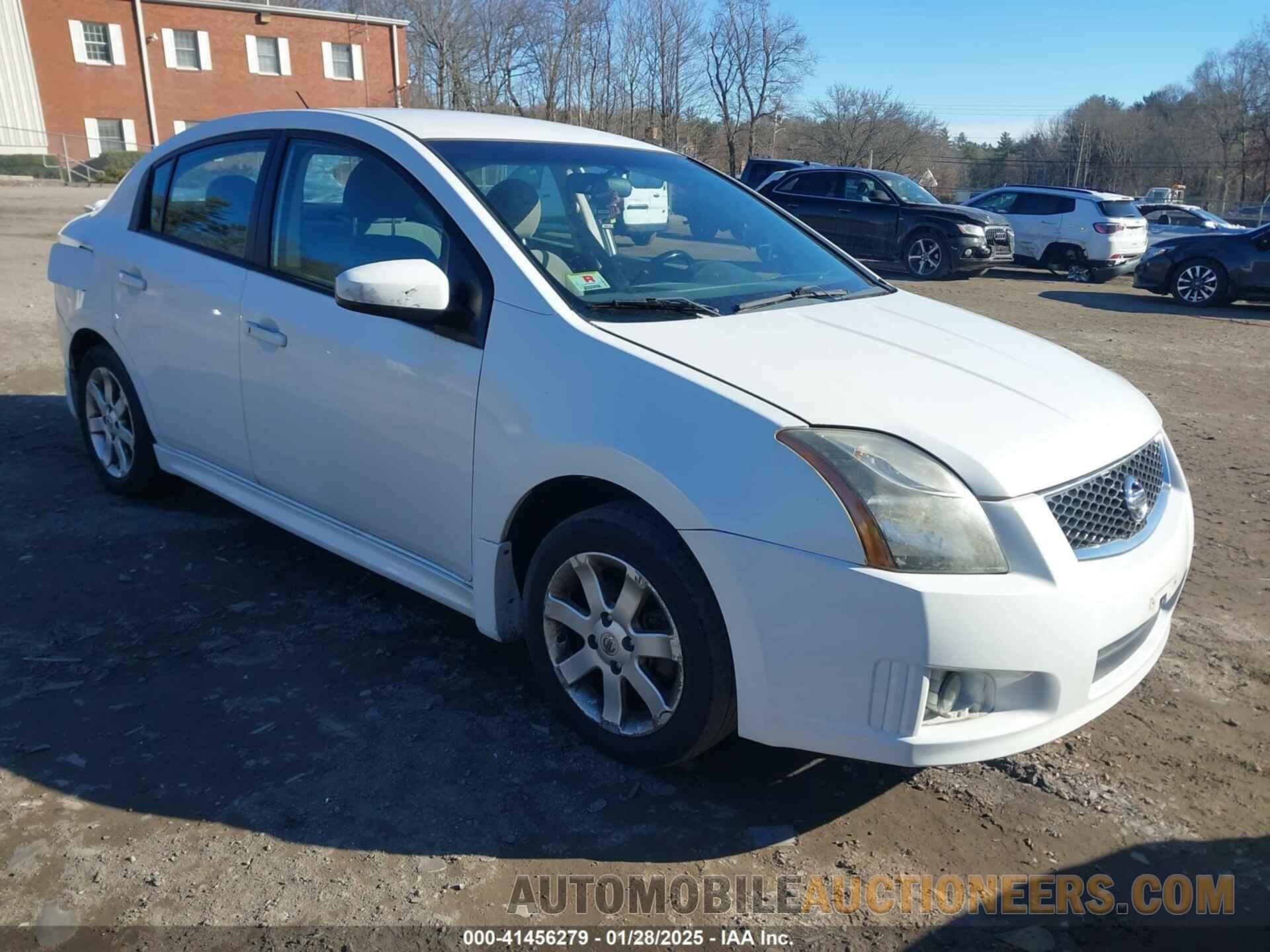 3N1AB6AP4CL609261 NISSAN SENTRA 2012