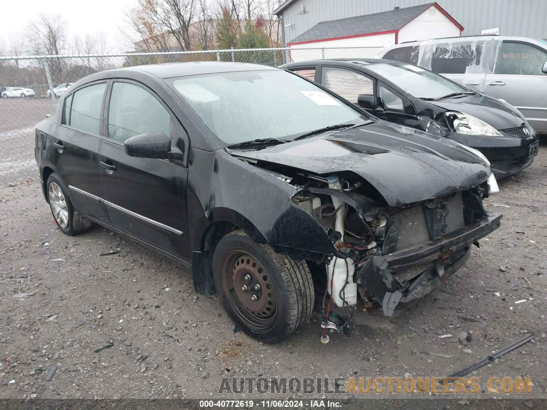 3N1AB6AP4CL617327 NISSAN SENTRA 2012