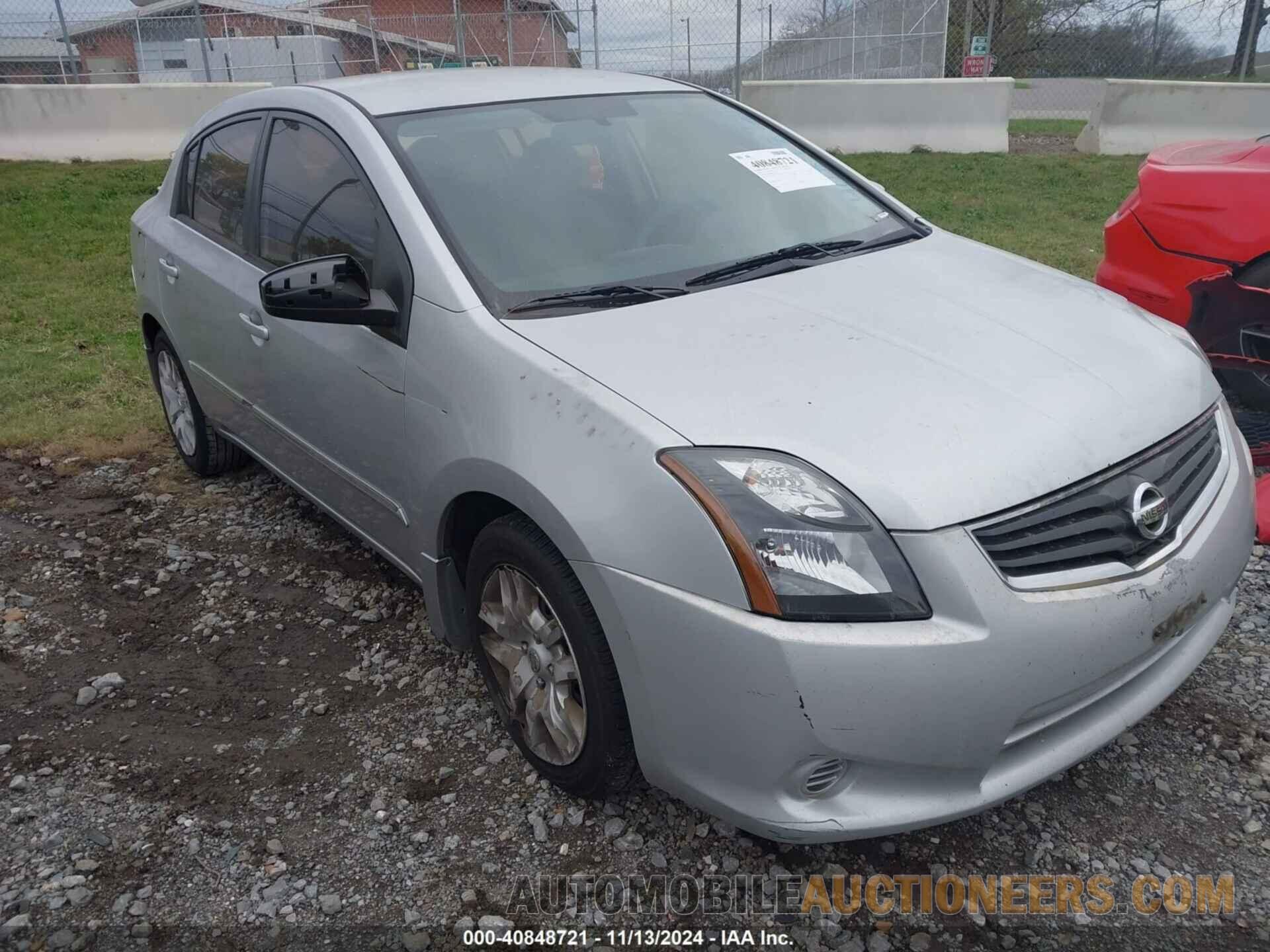 3N1AB6AP4CL639733 NISSAN SENTRA 2012