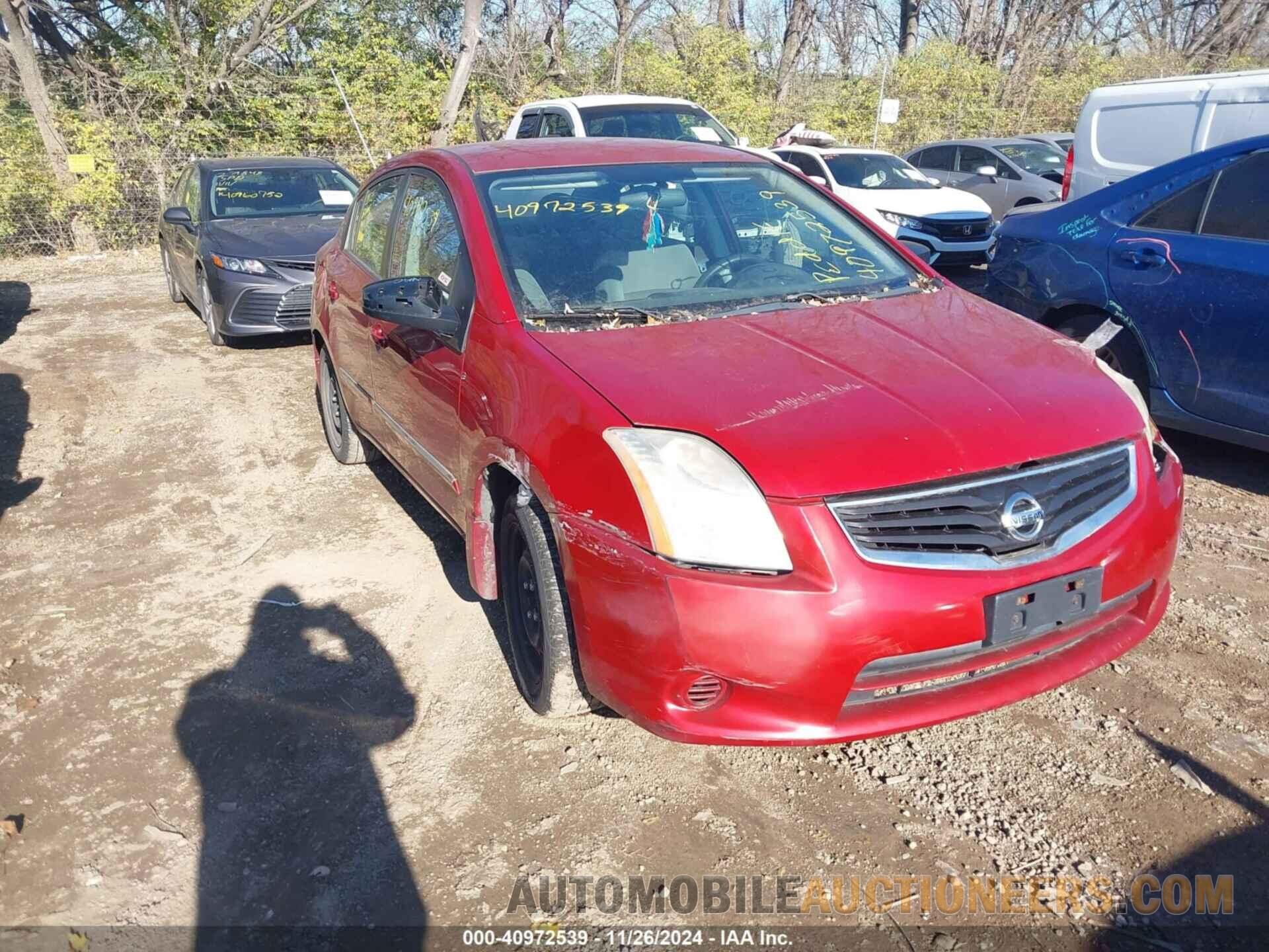 3N1AB6AP4CL666284 NISSAN SENTRA 2012