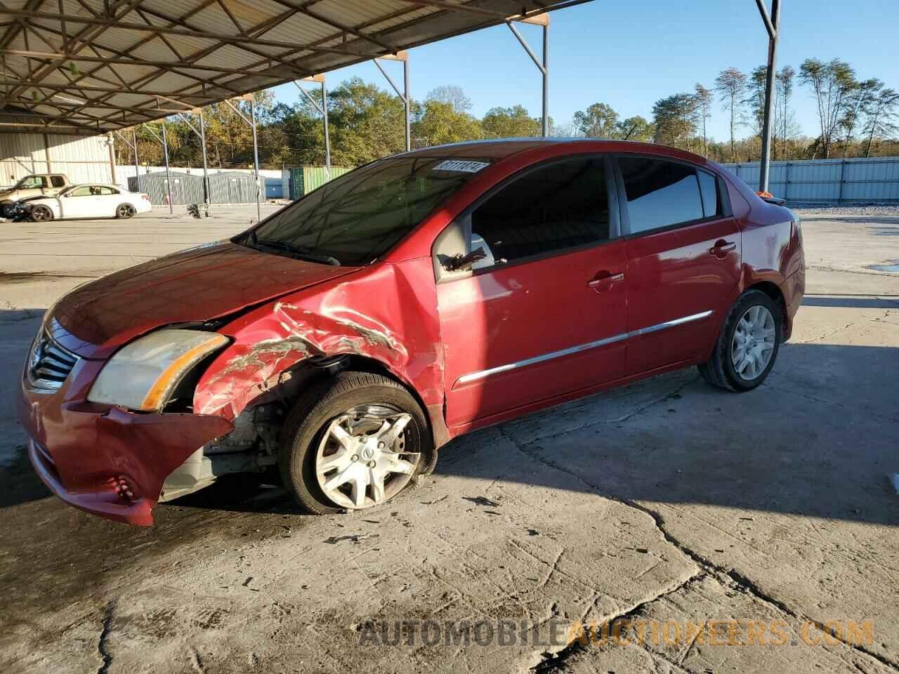 3N1AB6AP4CL683599 NISSAN SENTRA 2012