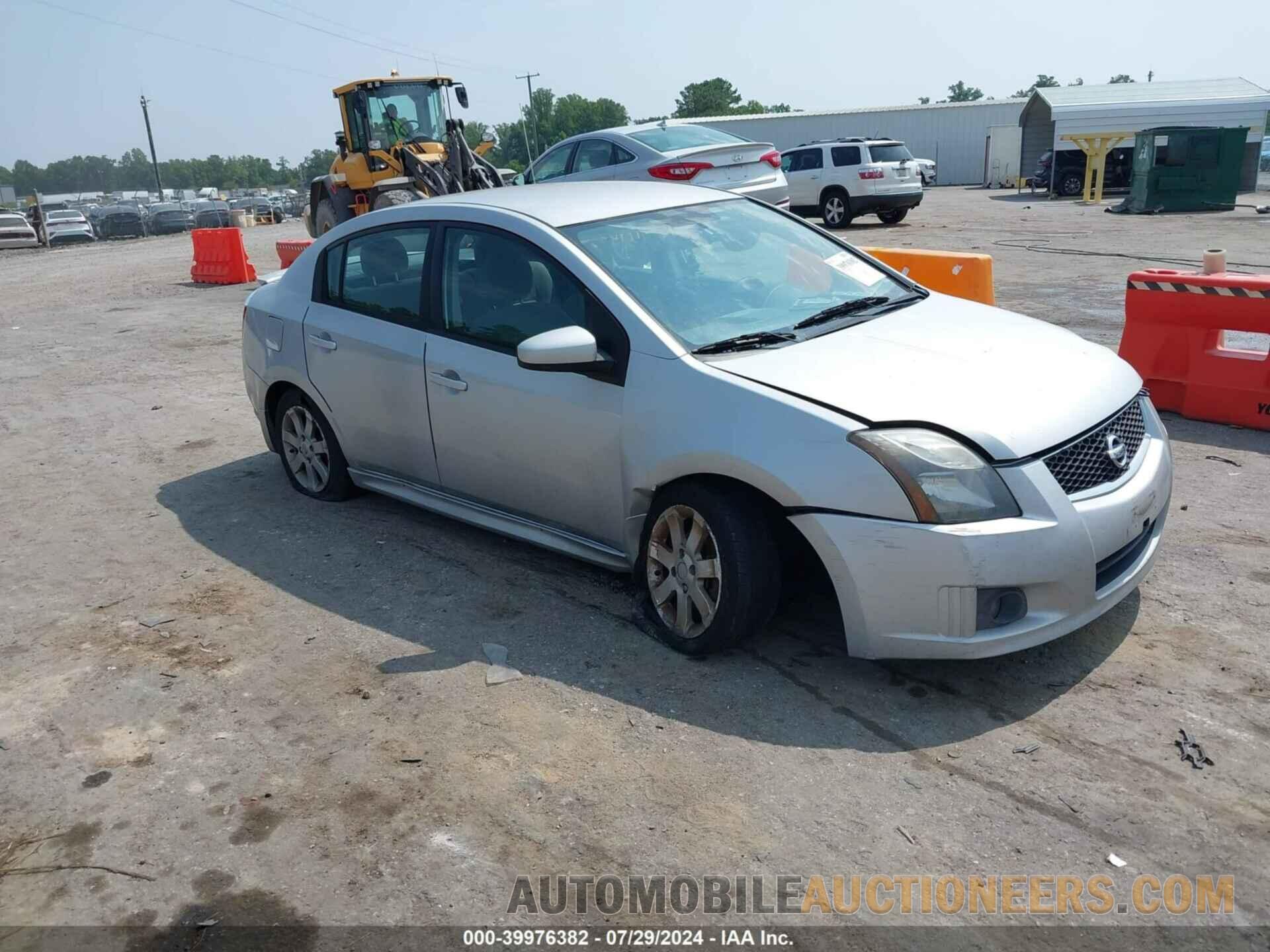 3N1AB6AP4CL782035 NISSAN SENTRA 2012