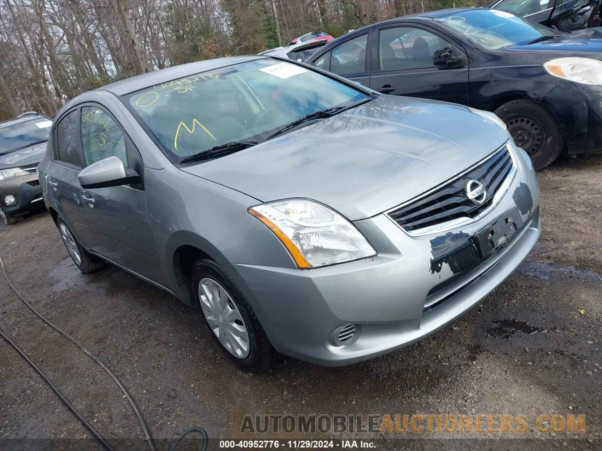 3N1AB6AP5CL663393 NISSAN SENTRA 2012