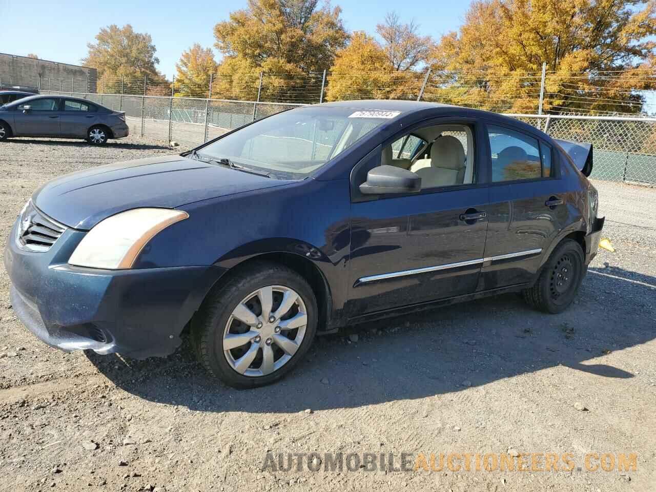 3N1AB6AP5CL733300 NISSAN SENTRA 2012