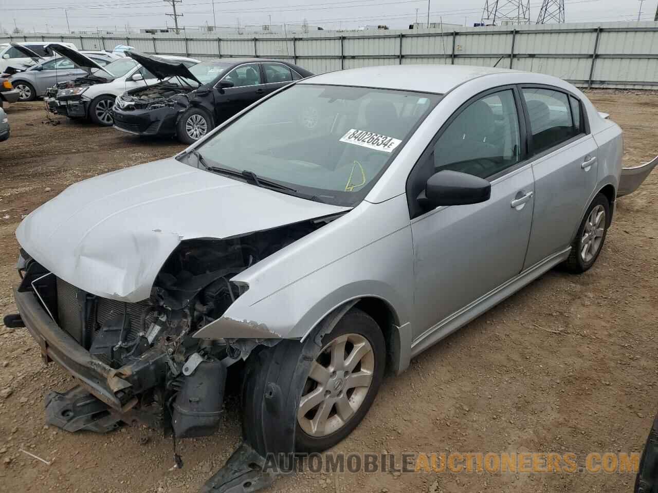 3N1AB6AP5CL740232 NISSAN SENTRA 2012