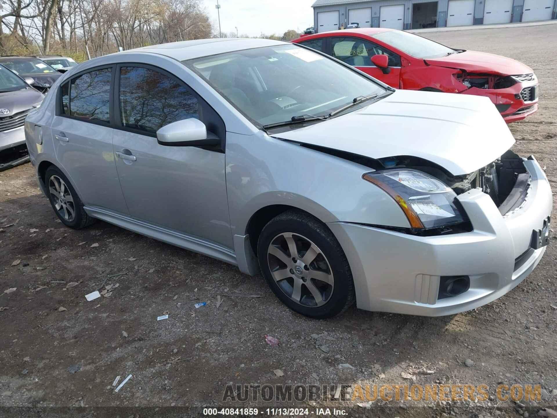 3N1AB6AP6CL634923 NISSAN SENTRA 2012