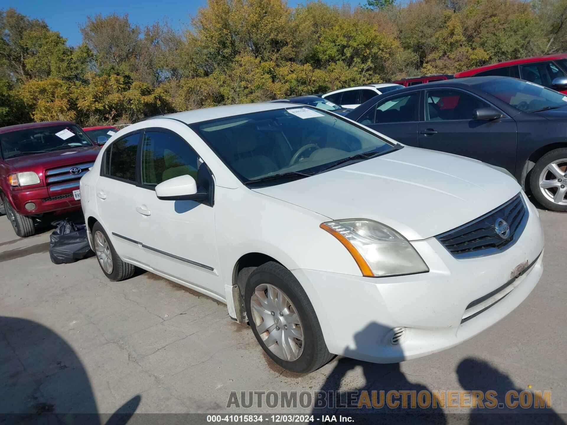 3N1AB6AP6CL653732 NISSAN SENTRA 2012