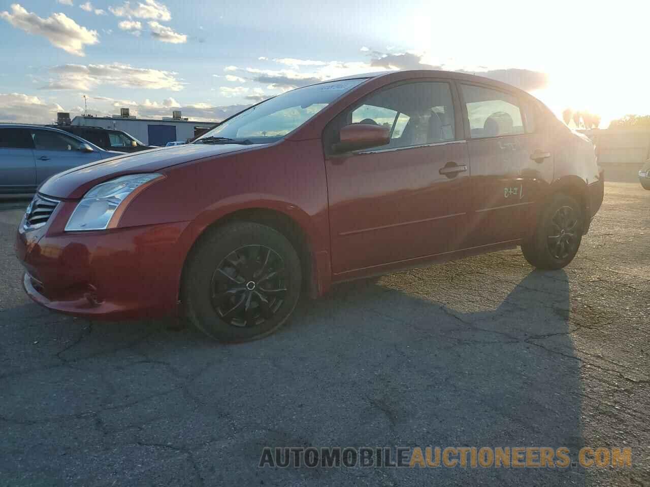 3N1AB6AP6CL674225 NISSAN SENTRA 2012