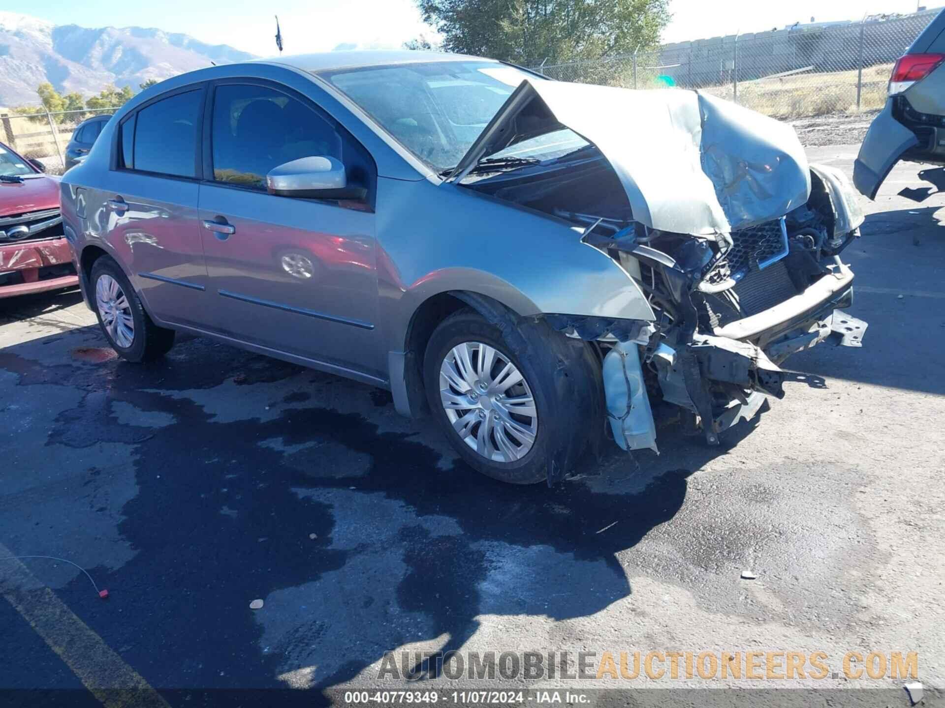 3N1AB6AP6CL738392 NISSAN SENTRA 2012