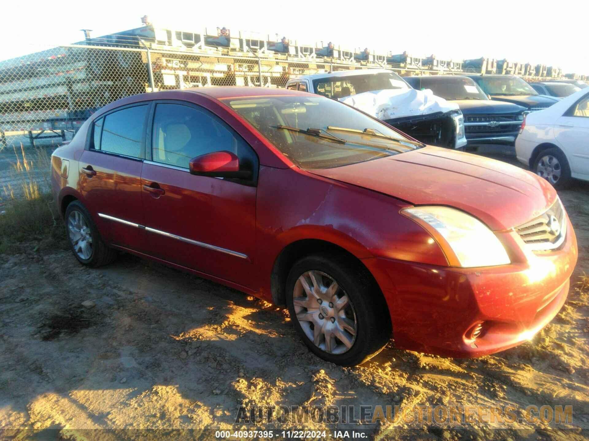 3N1AB6AP6CL755693 NISSAN SENTRA 2012