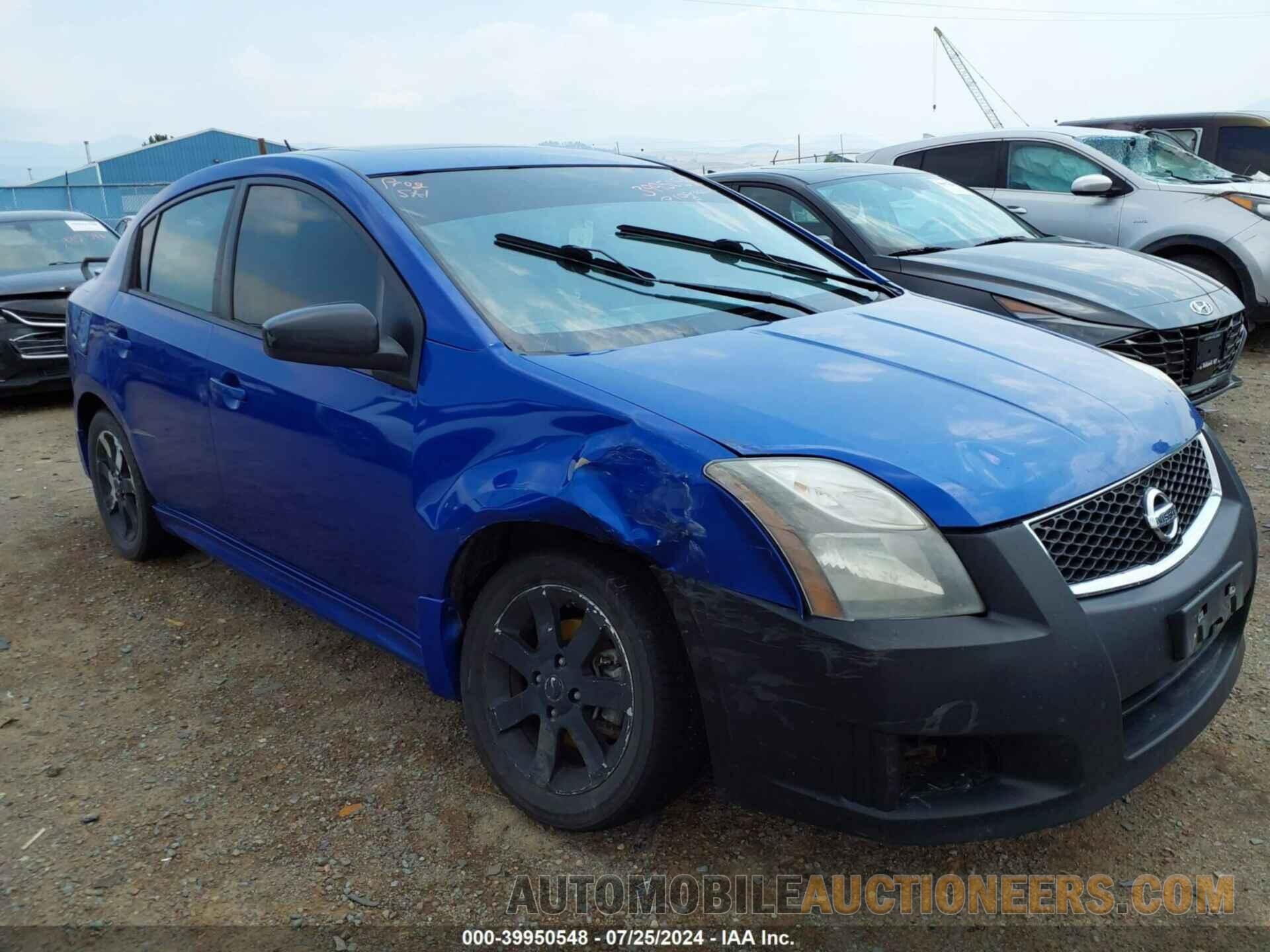 3N1AB6AP7CL769294 NISSAN SENTRA 2012