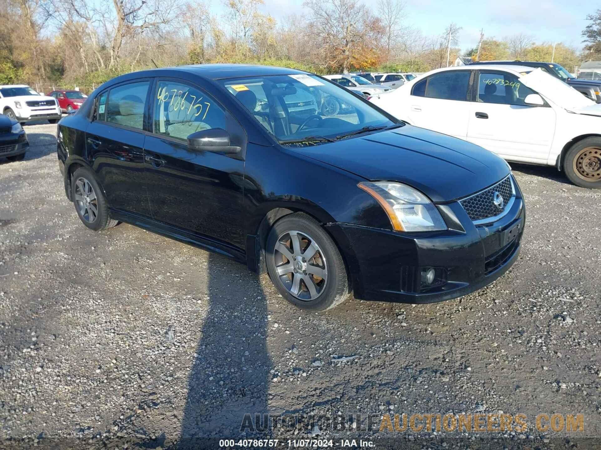 3N1AB6AP8CL613622 NISSAN SENTRA 2012