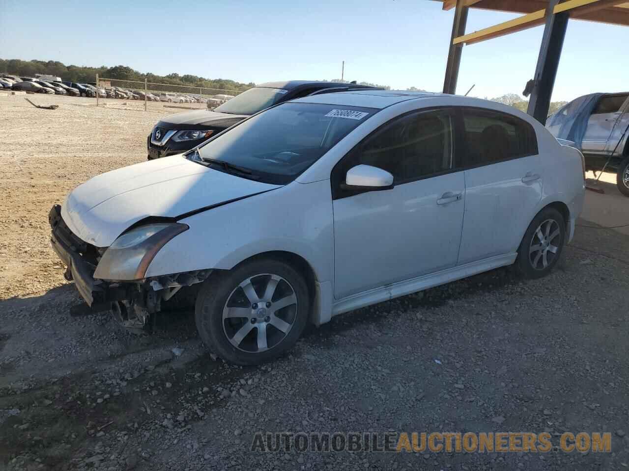 3N1AB6AP8CL706382 NISSAN SENTRA 2012