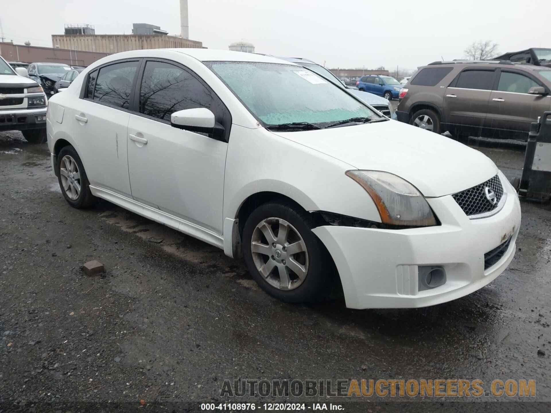 3N1AB6AP8CL779462 NISSAN SENTRA 2012