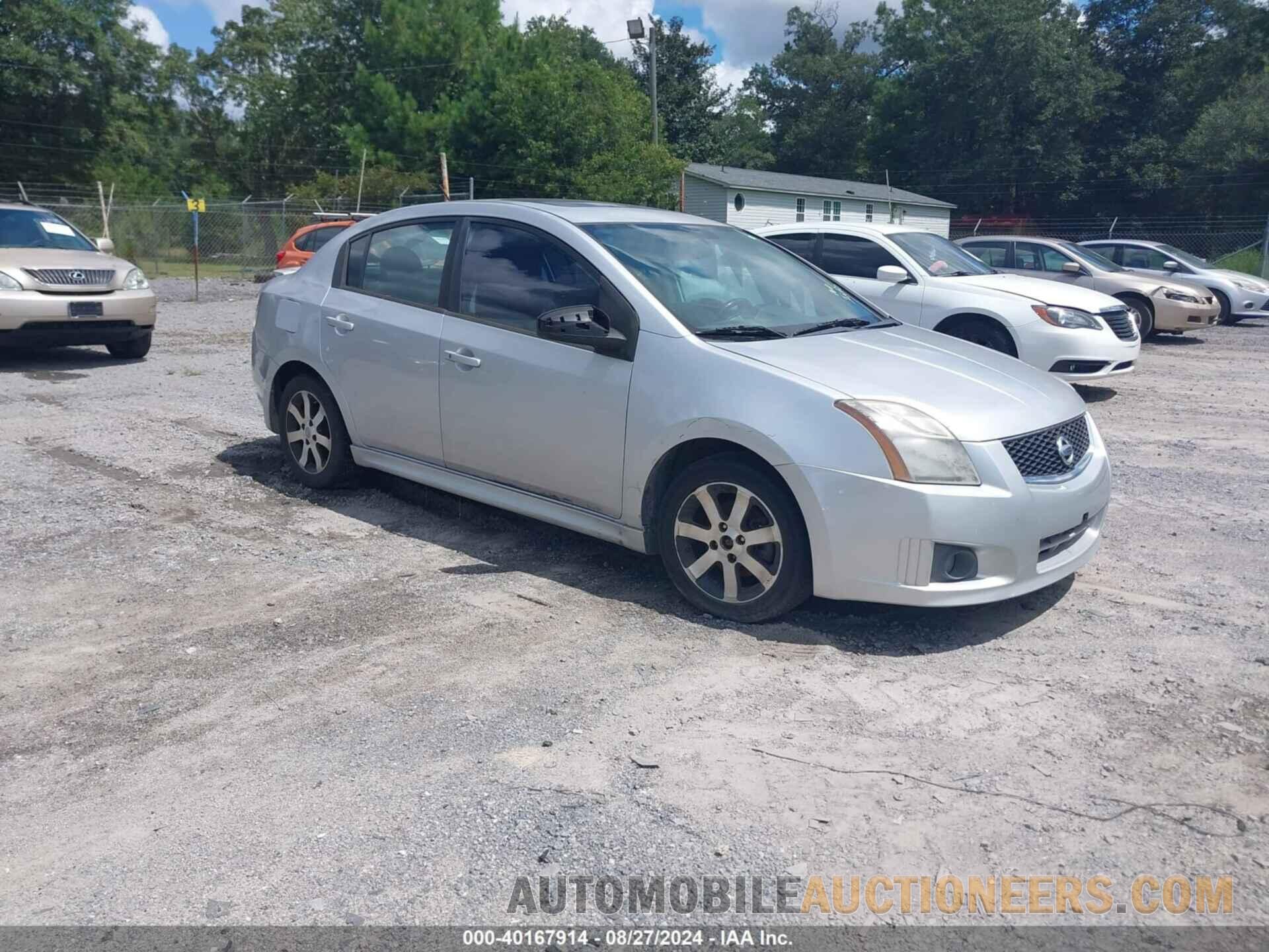 3N1AB6AP9CL623348 NISSAN SENTRA 2012