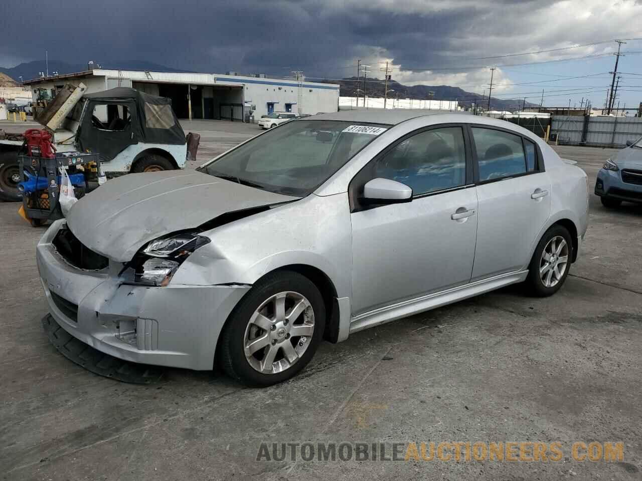 3N1AB6AP9CL637816 NISSAN SENTRA 2012