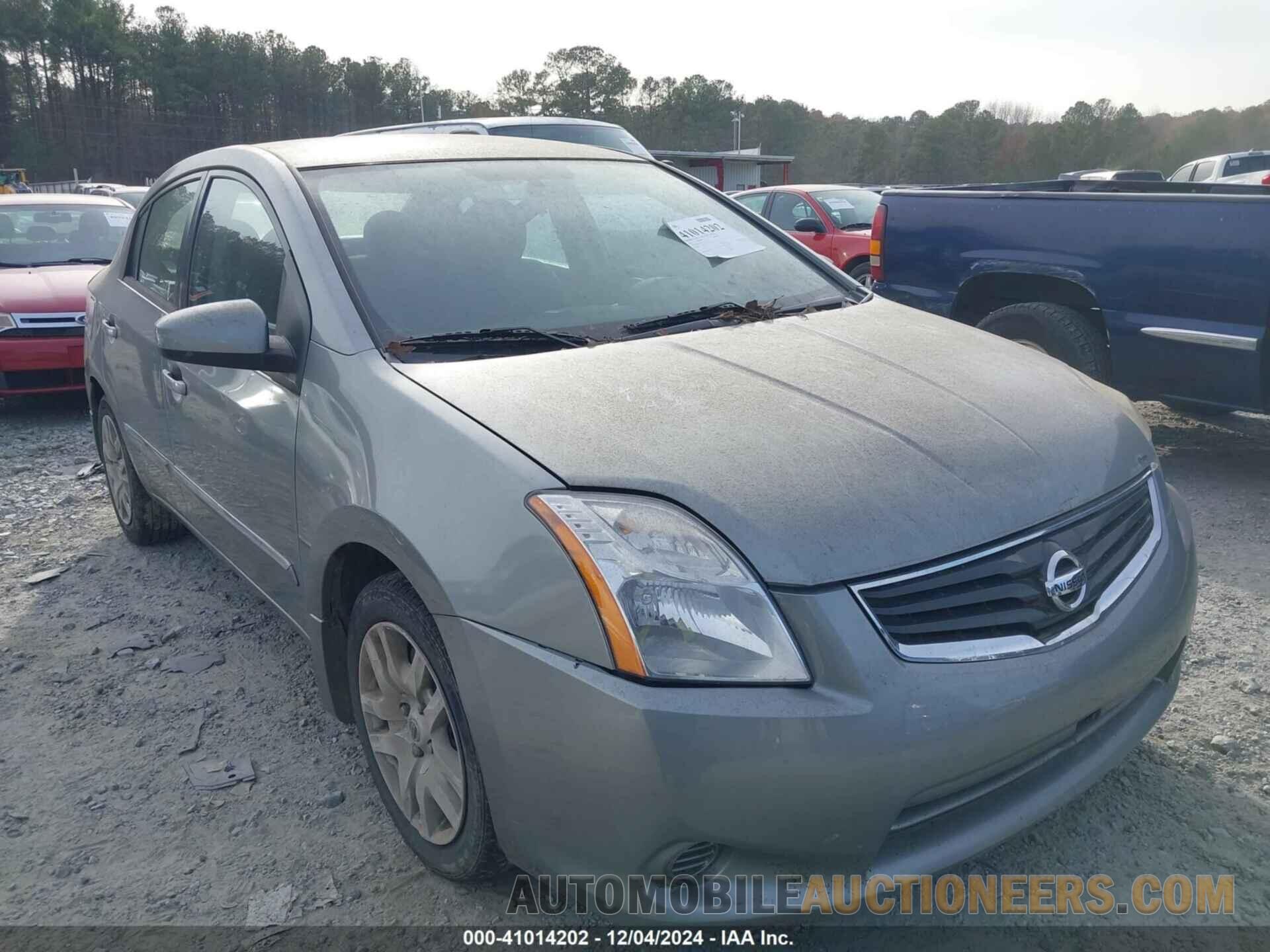 3N1AB6AP9CL647763 NISSAN SENTRA 2012