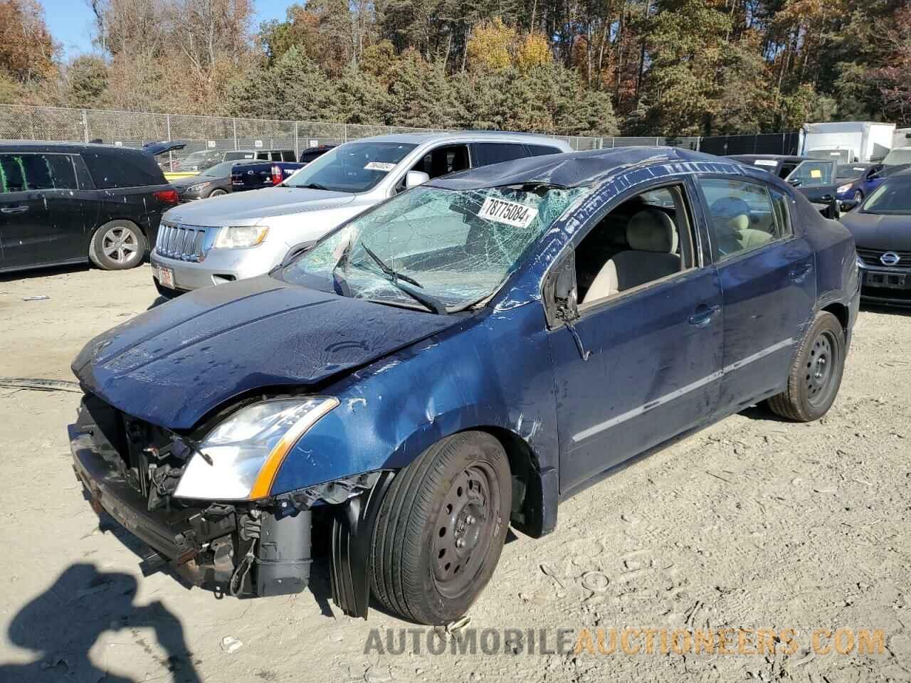 3N1AB6AP9CL657807 NISSAN SENTRA 2012